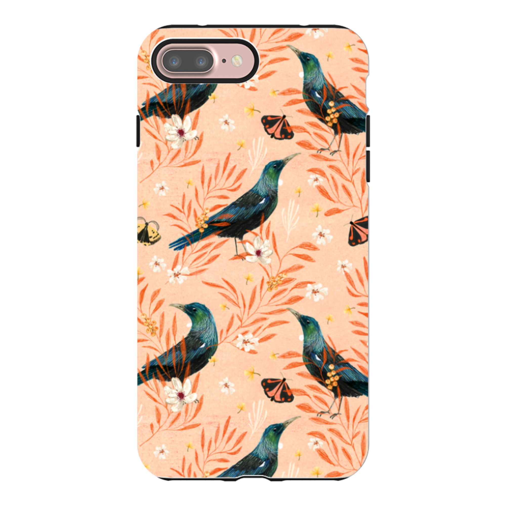 iPhone Tough Case - Tui Pink By Katherine Quinn