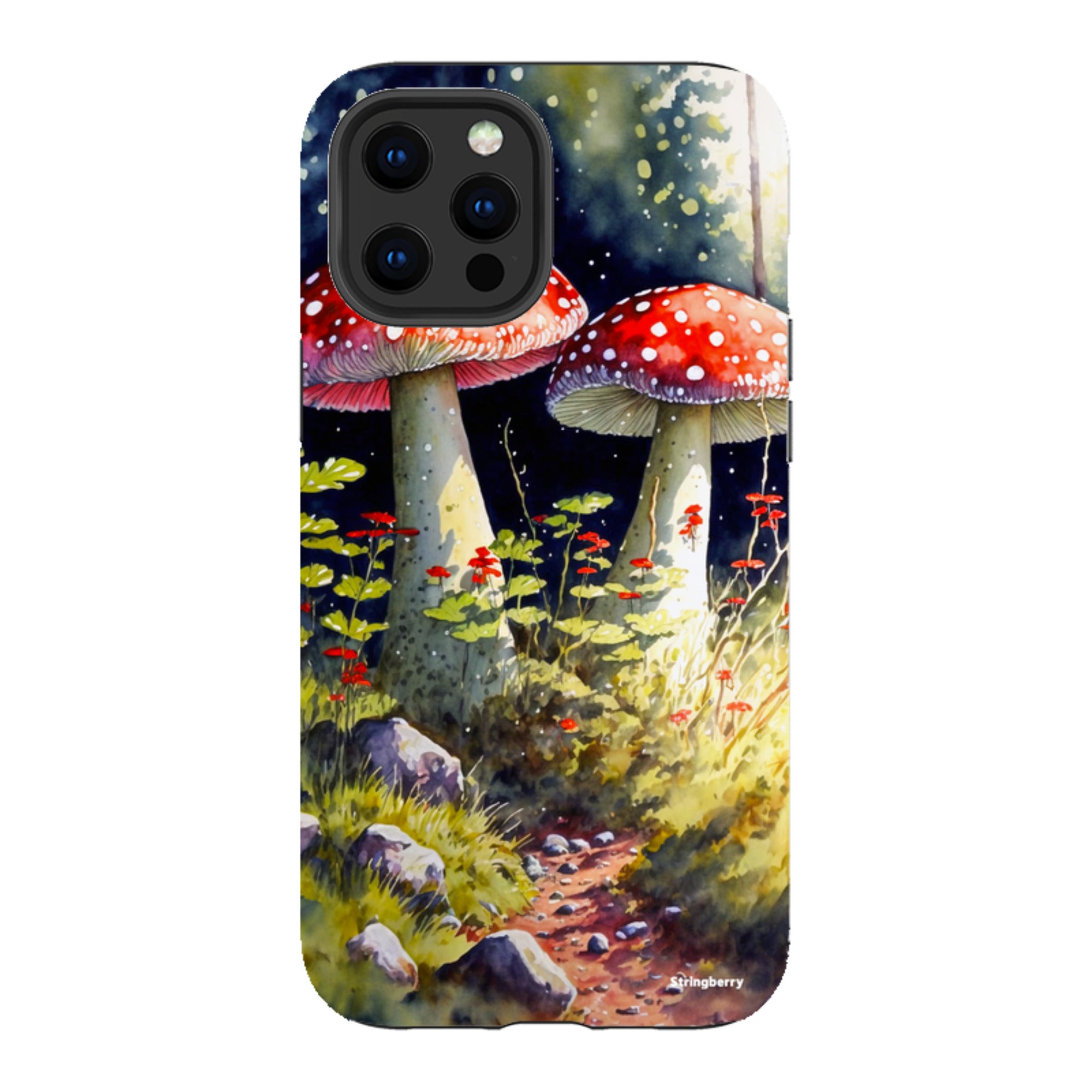 iPhone Tough Case - Mushroom Colour V