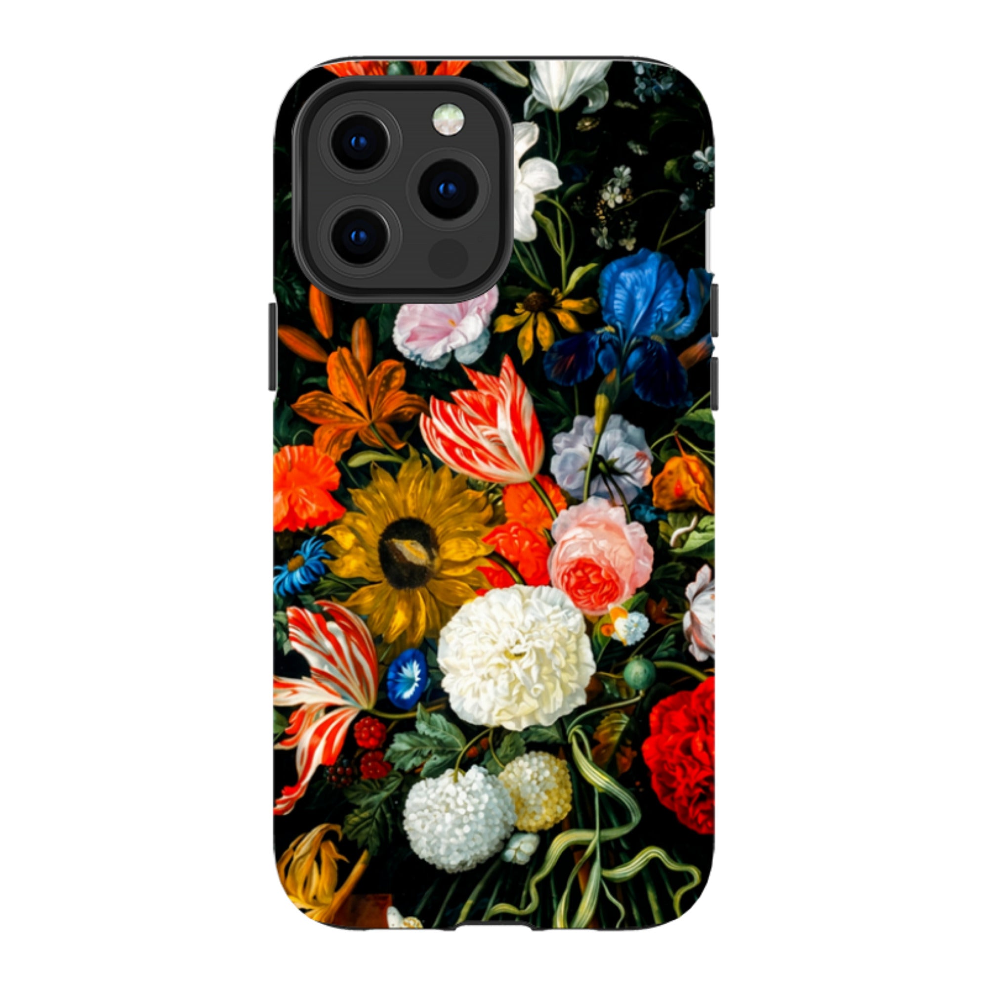 iPhone Tough Case - Still Life Tulip & Sunflower