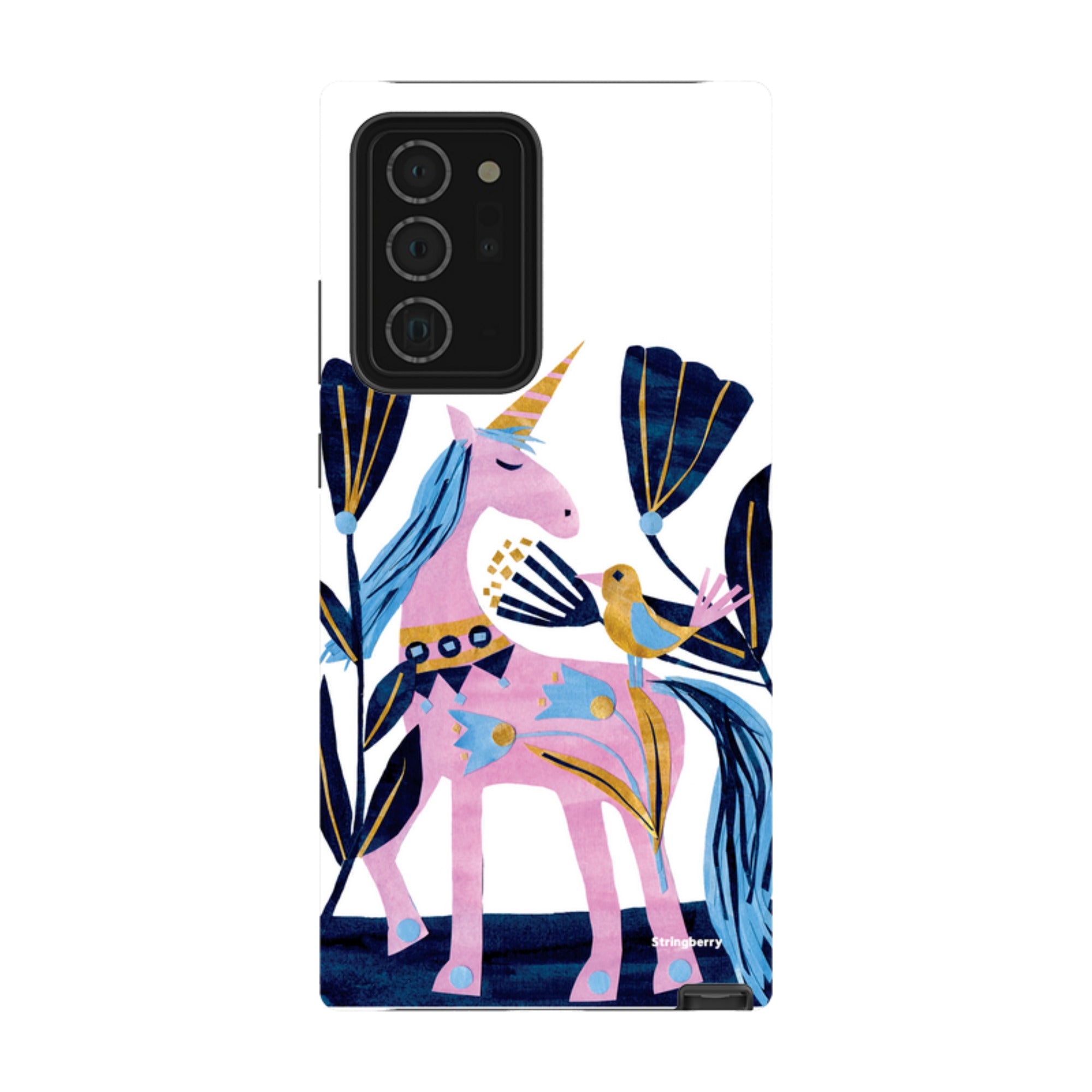 Samsung Tough Case - Lilac Unicorn By Tracey English