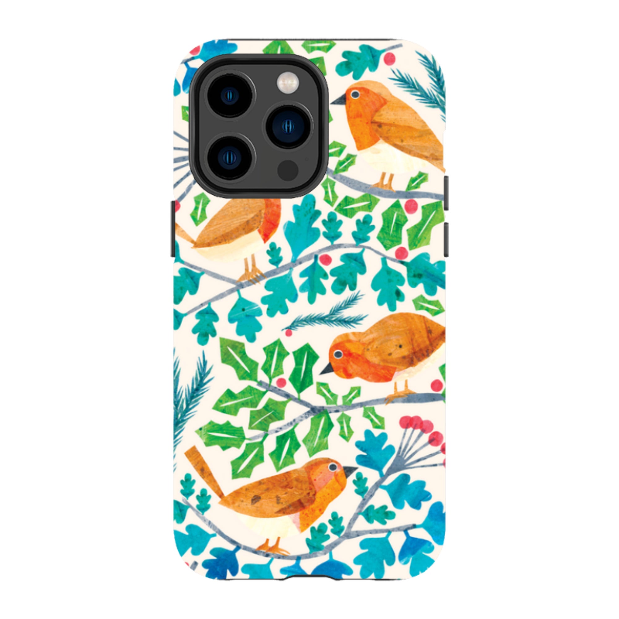iPhone MagSafe Tough Case - Robins By Tracey English