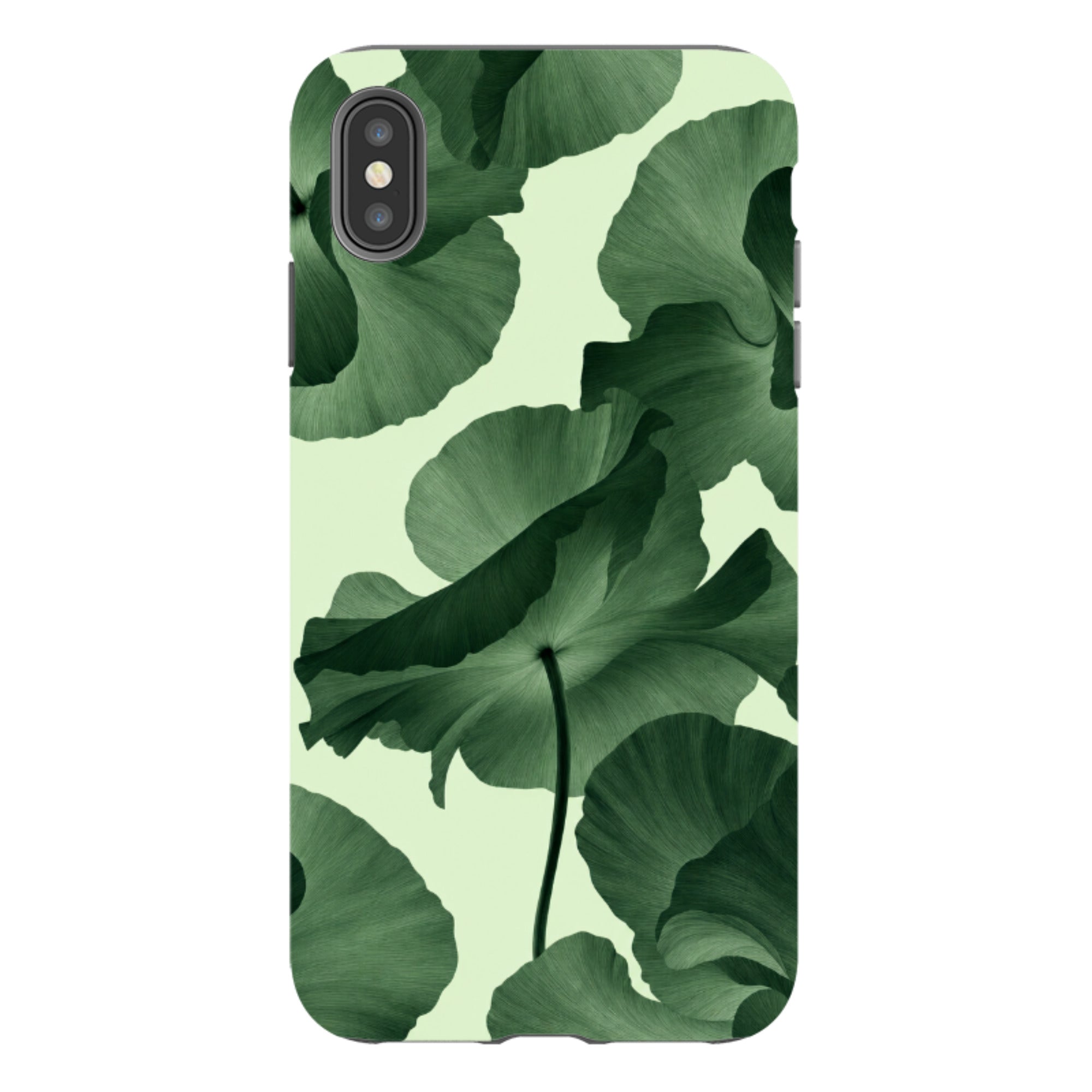 iPhone Tough Case - Sage Green Poppy