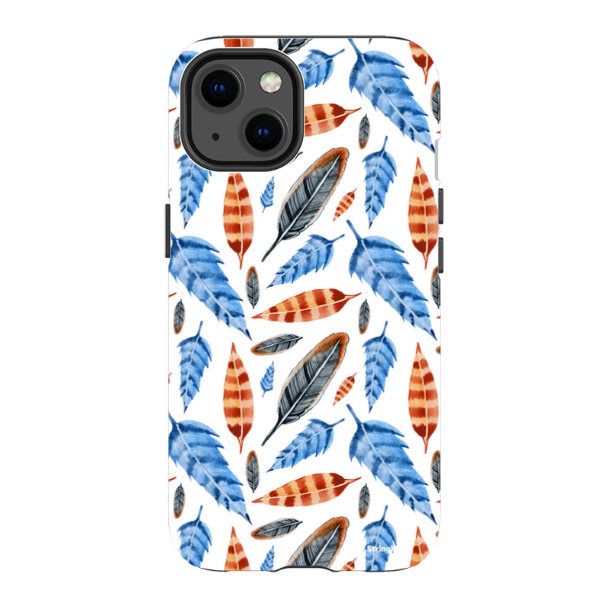 iPhone MagSafe Tough Case - Multi Feathers