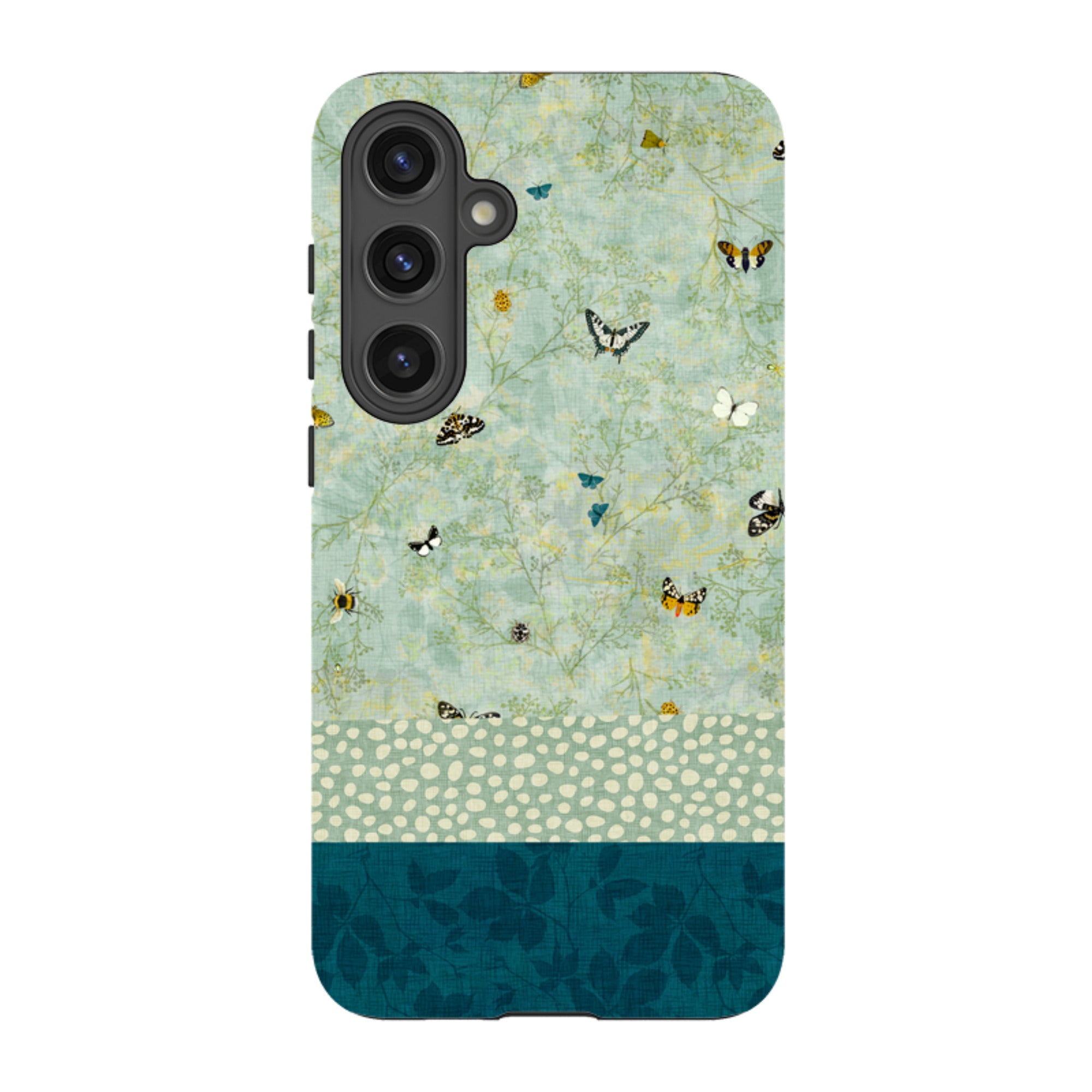 Samsung Tough  Case - Chinoiserie Garden Soft Sage 2 By Katherine Quinn