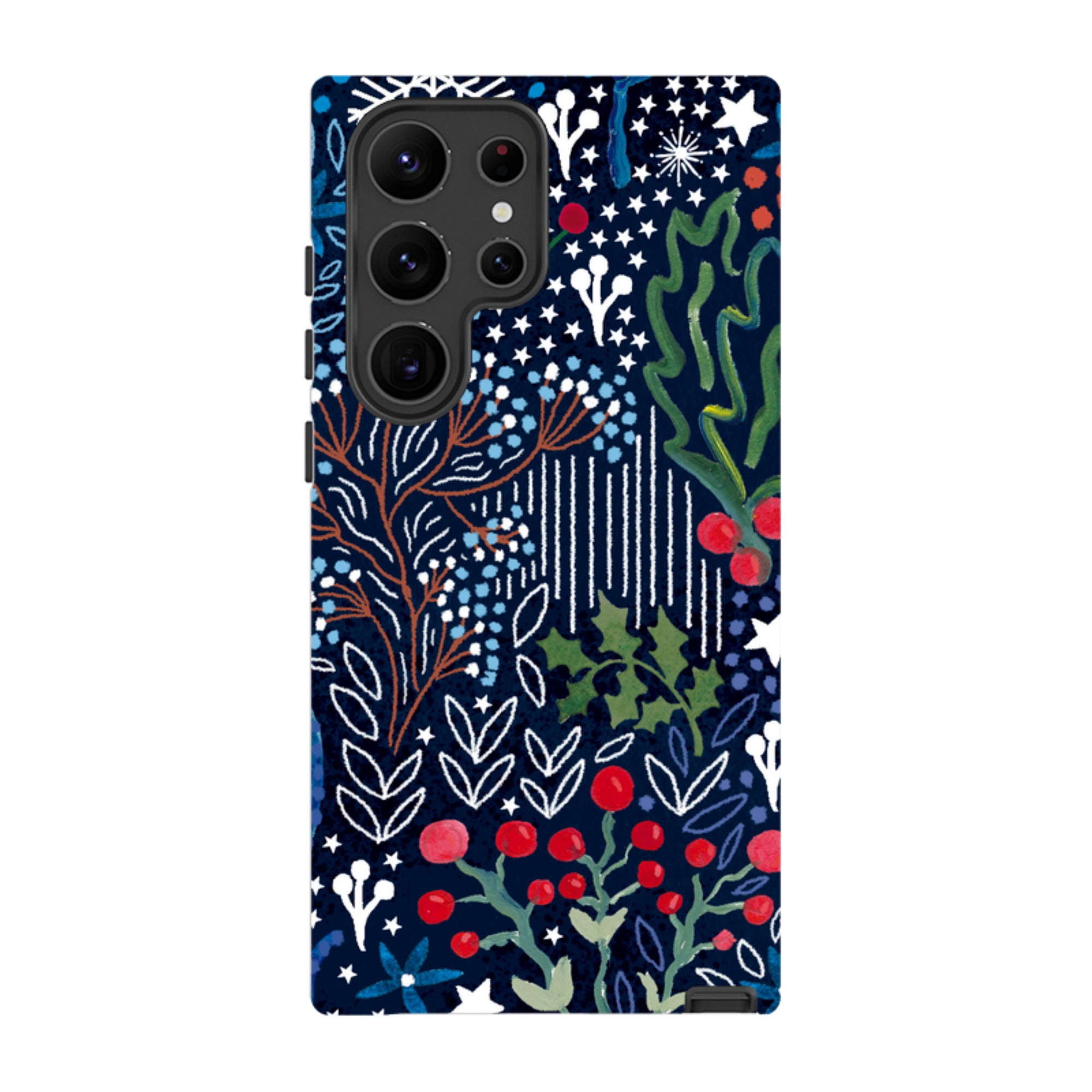 Samsung Tough Case - Winter Flowers II By Emma Frances Grant