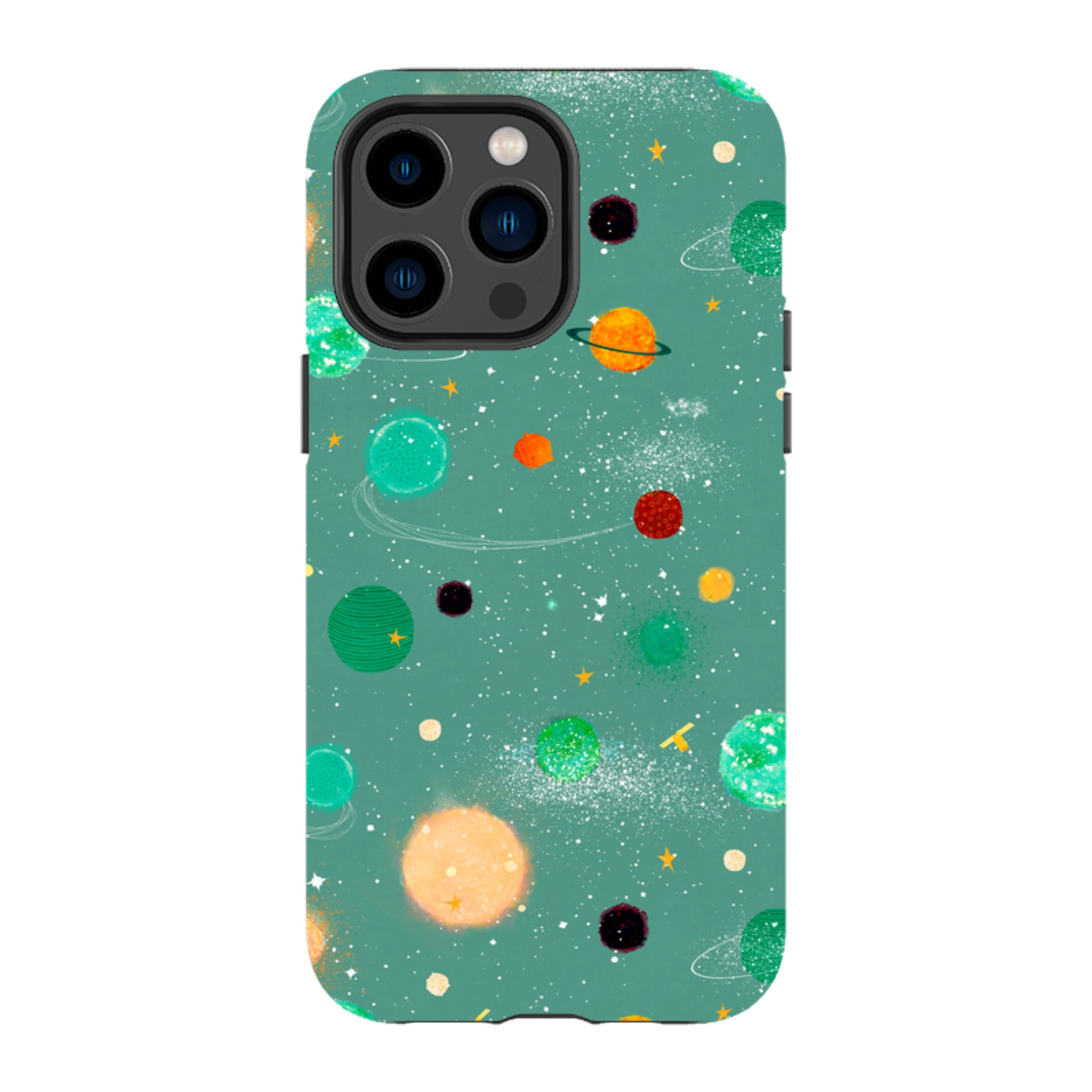 iPhone MagSafe Tough Case - Far Far Away Green By Katherine Quinn
