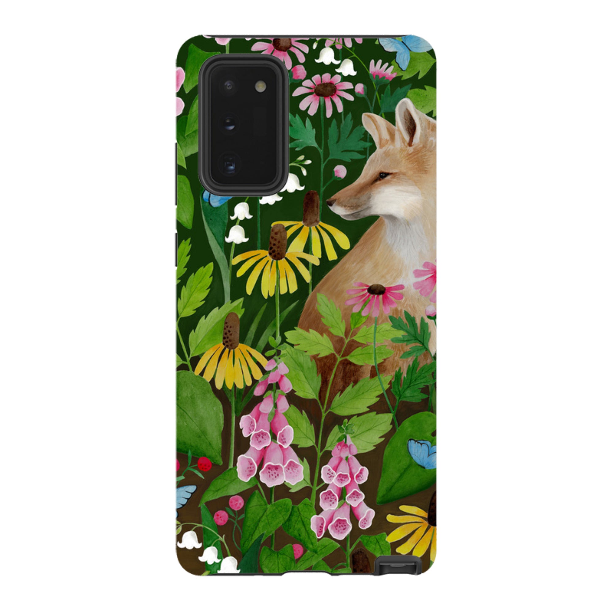 Samsung Tough Case - Fox And Foxgloves By Bex Parkin