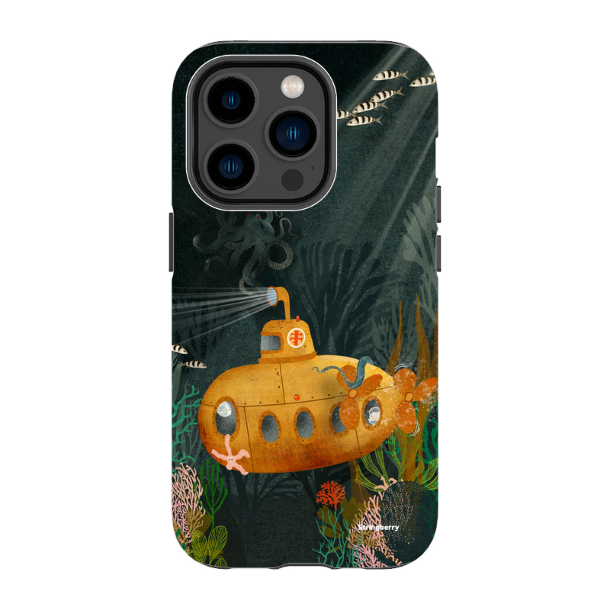 iPhone MagSafe Tough Case - Submarine By Katherine Quinn