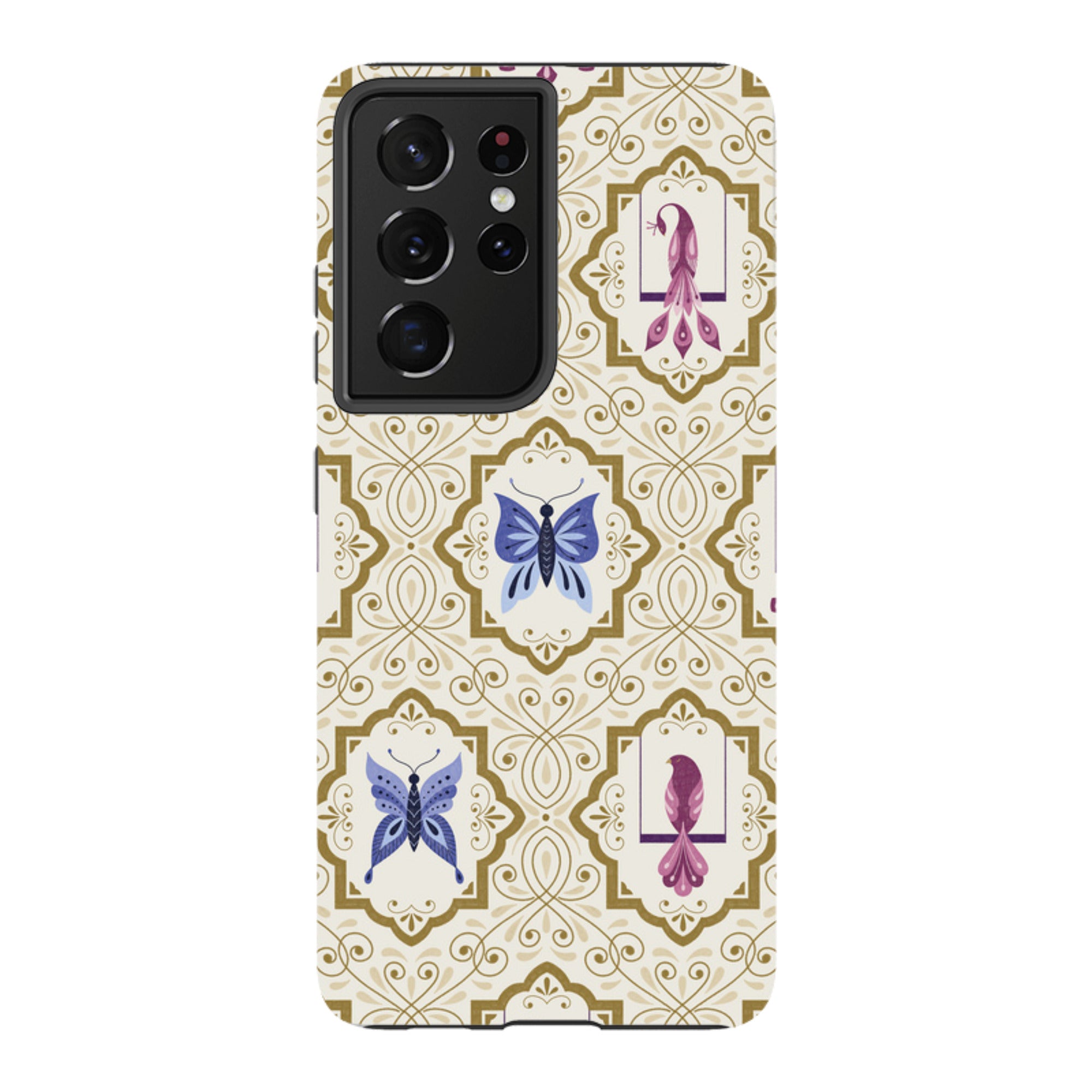 Samsung Tough Case - Wingframes Ivory By Jenny Zemanek