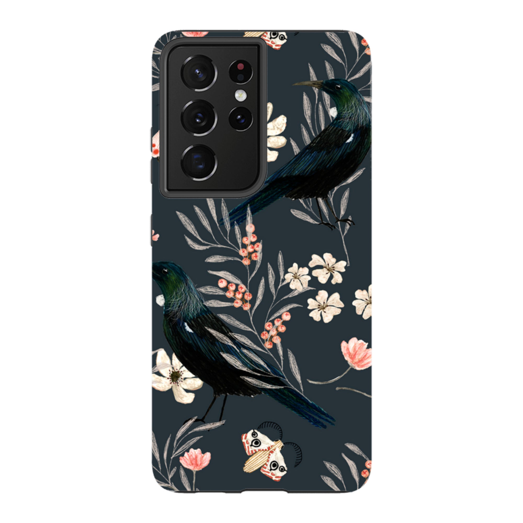 Samsung Tough Case - Moths And Tuis By Katherine Quinn