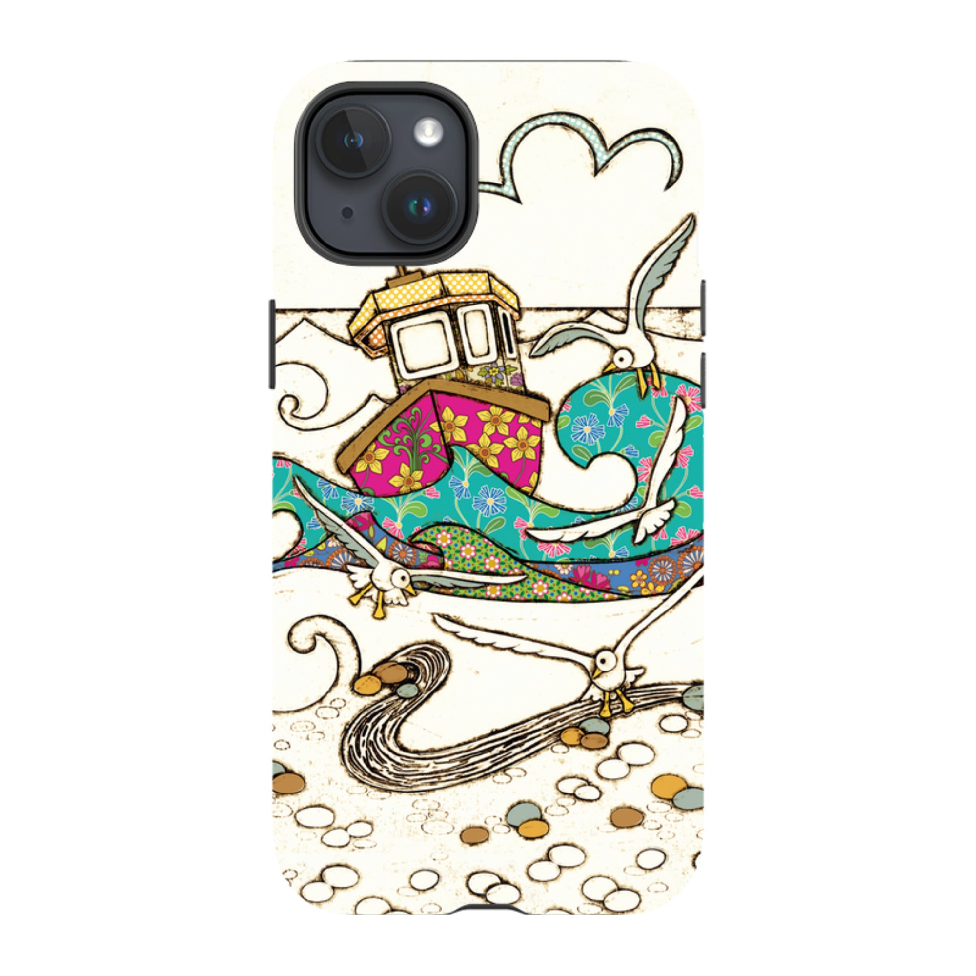 iPhone Tough Case - Fishing Boat By Amelia Bowman