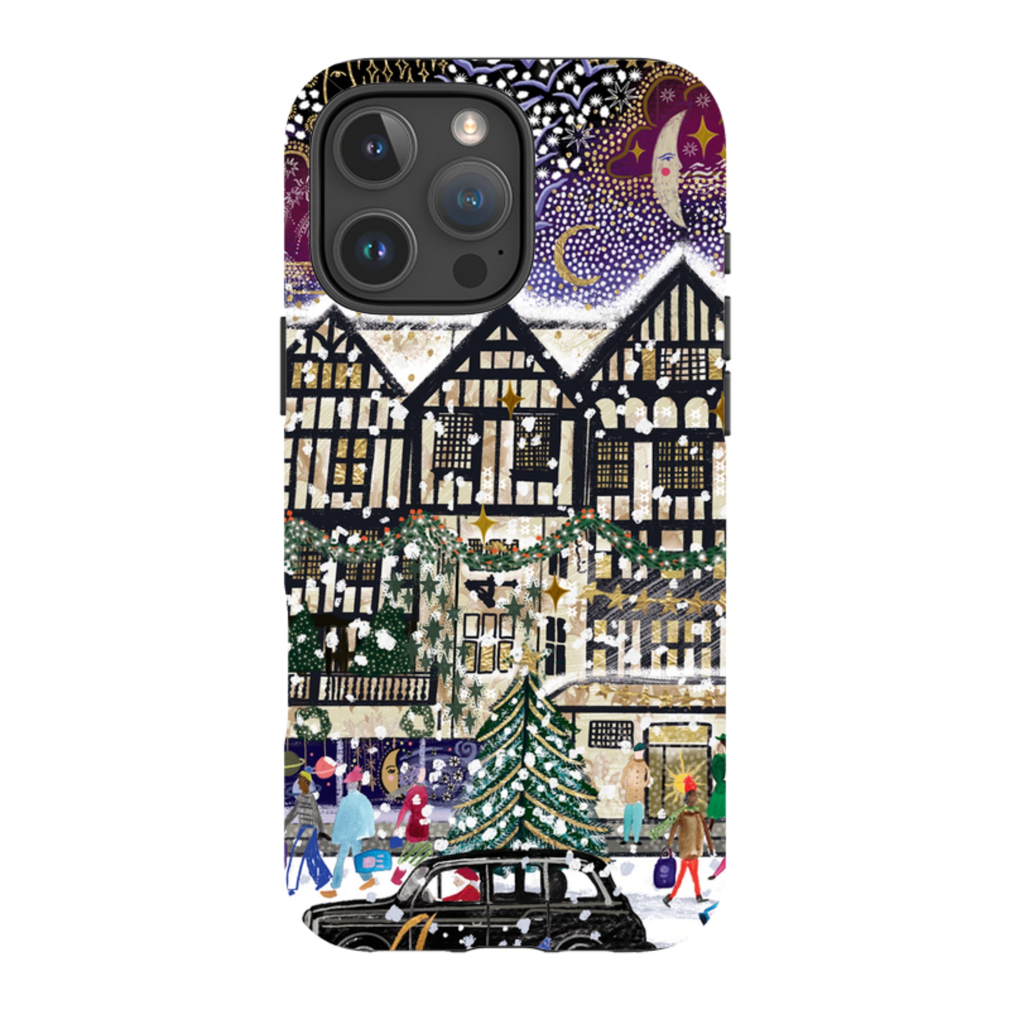 iPhone Tough Case - Christmas In London II By Emma Frances Grant