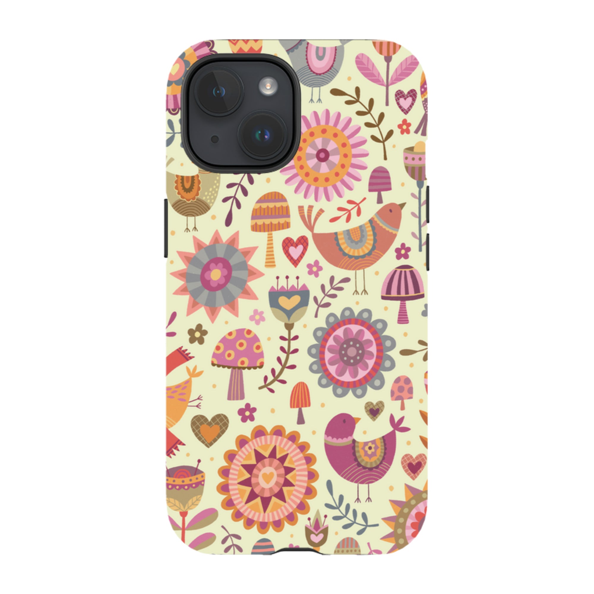 iPhone MagSafe Tough Case -  Bird Pattern II By Suzy Taylor