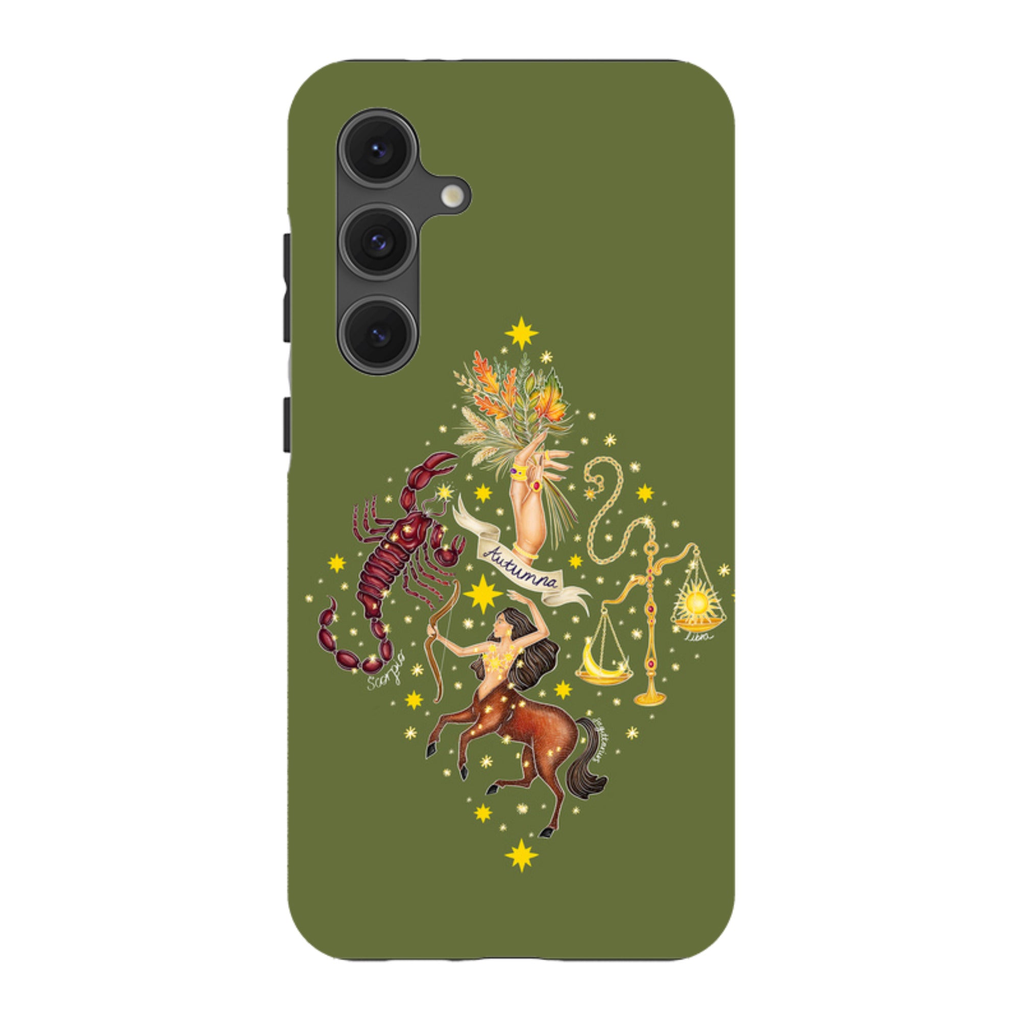 Samsung Tough Case - Autumn Zodiac By Catherine Rowe