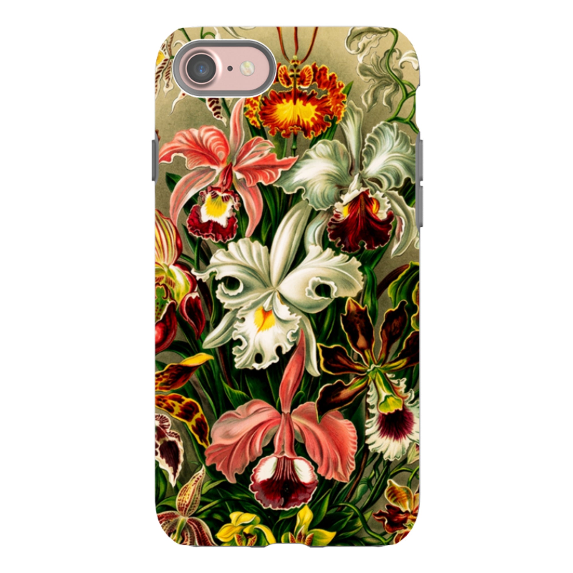 iPhone Tough Case - Orchid Floral