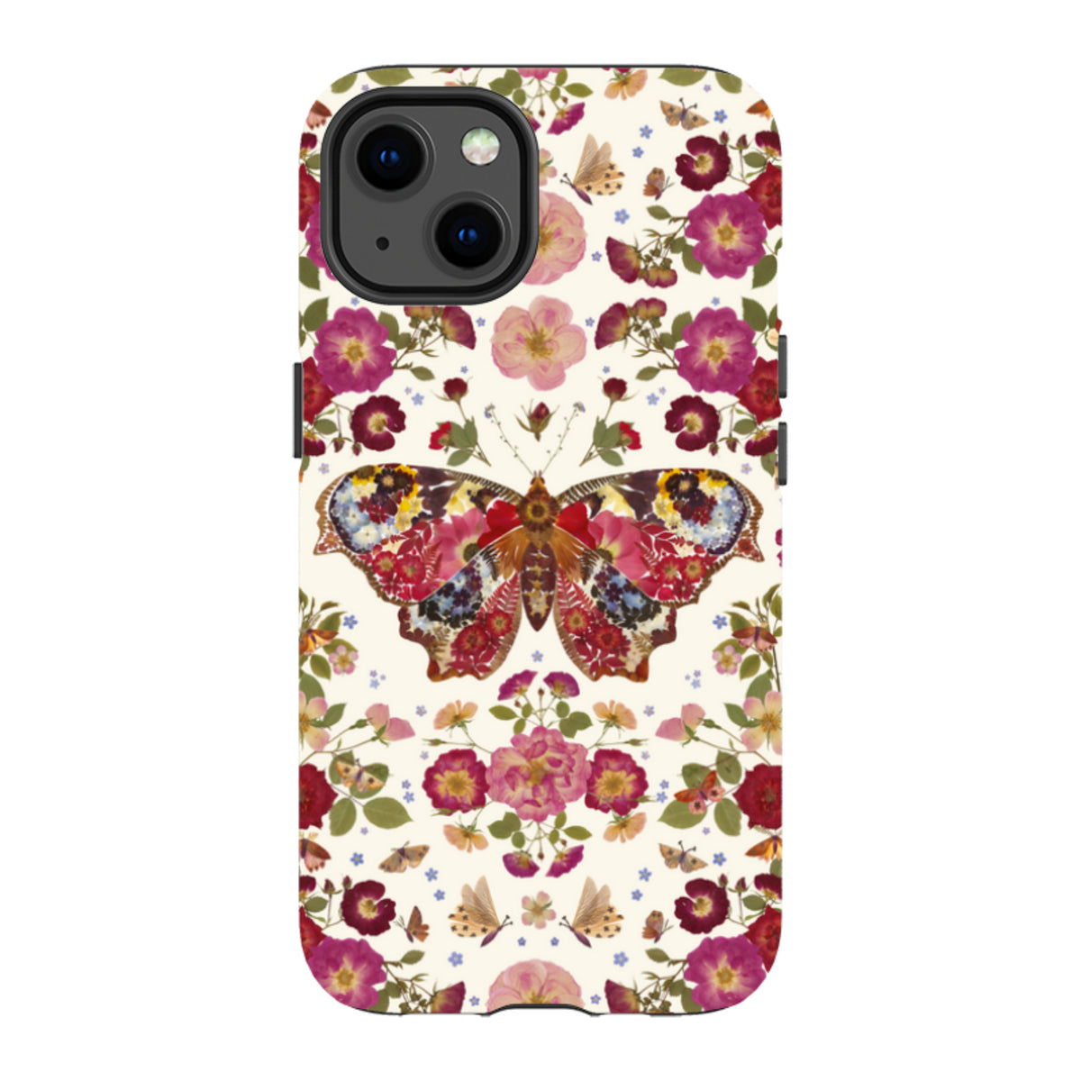 iPhone MagSafe Tough Case - Ivory Butterfly By Helen Ahpornsiri