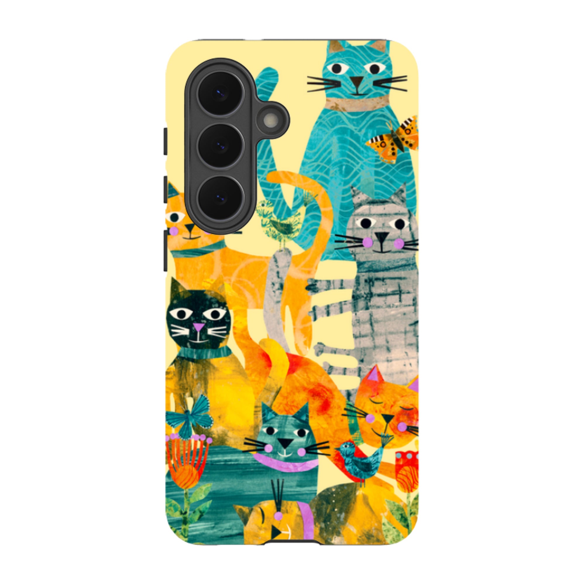 Samsung Tough  Case - Cat Party III By Tracey English
