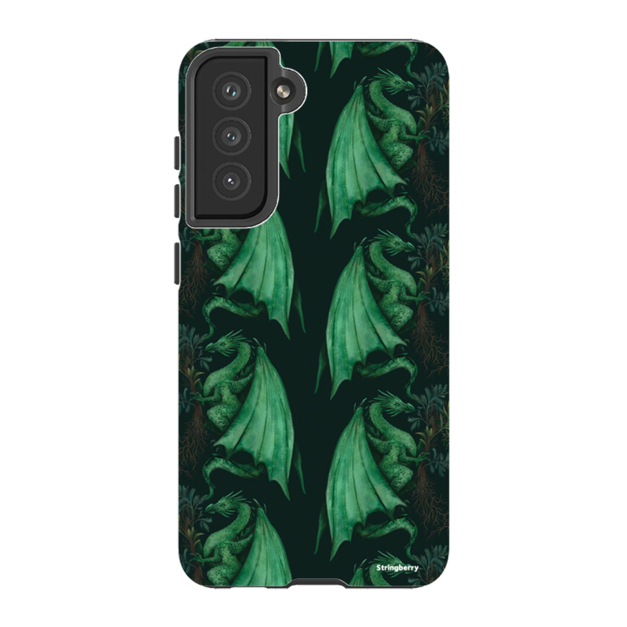 Samsung Tough Case - Arbor Dragon Pattern By Anna Stead