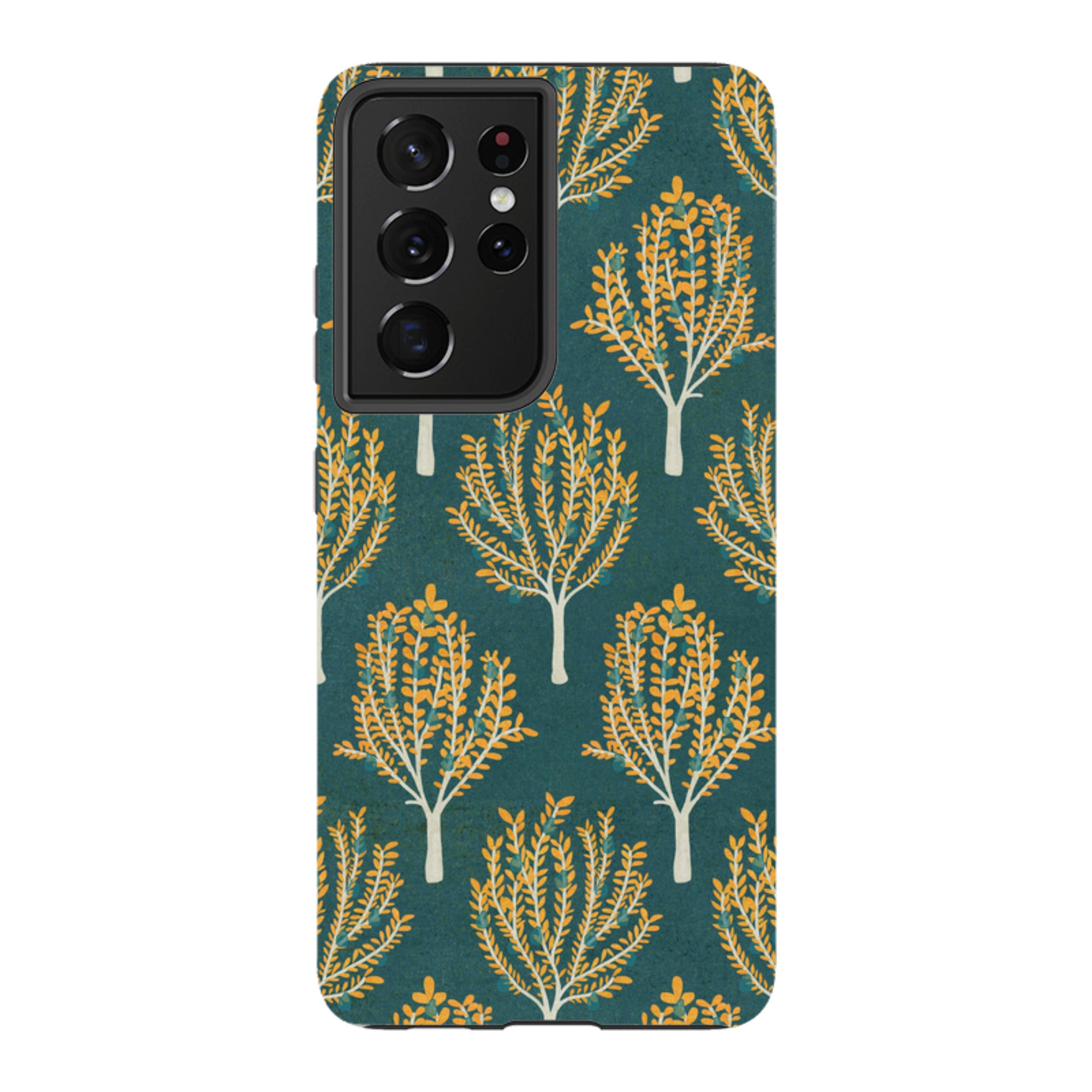 Samsung Tough Case - Pear Trees Teal By Katherine Quinn