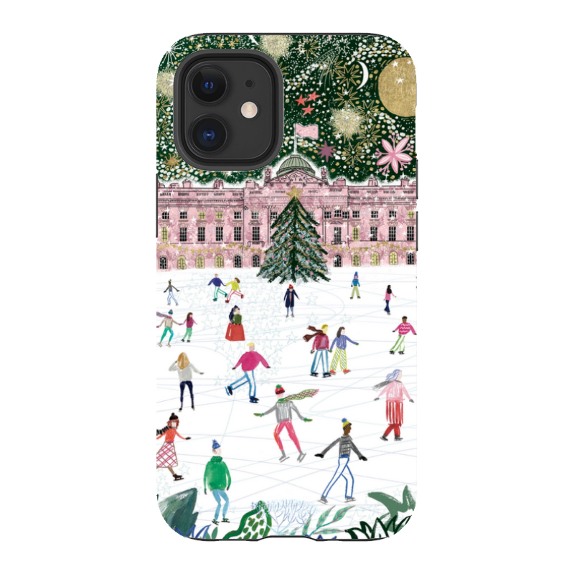 iPhone Tough Case - Skating At Somerset House By Emma Frances Grant