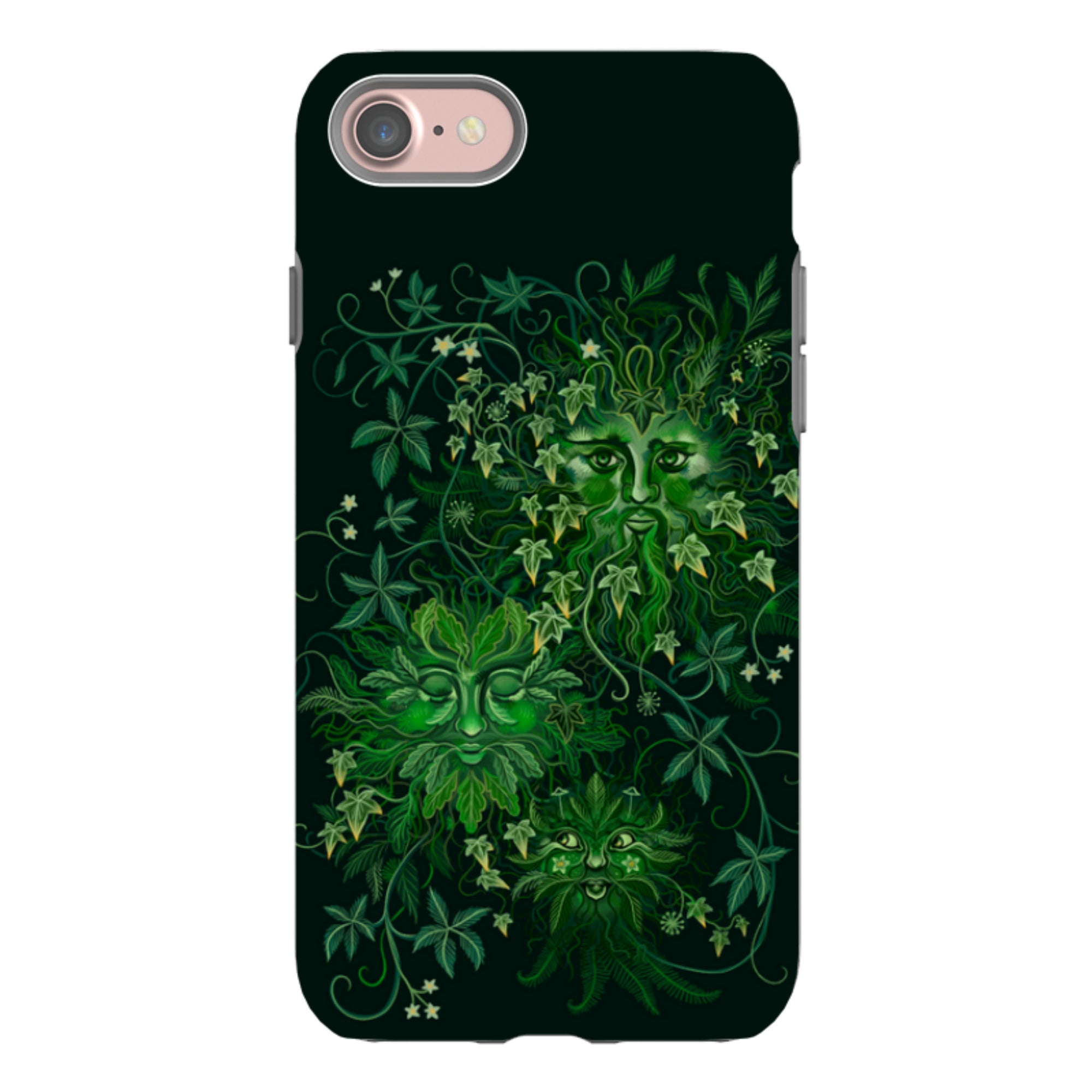 iPhone Tough Case - Green Man By Anna Stead