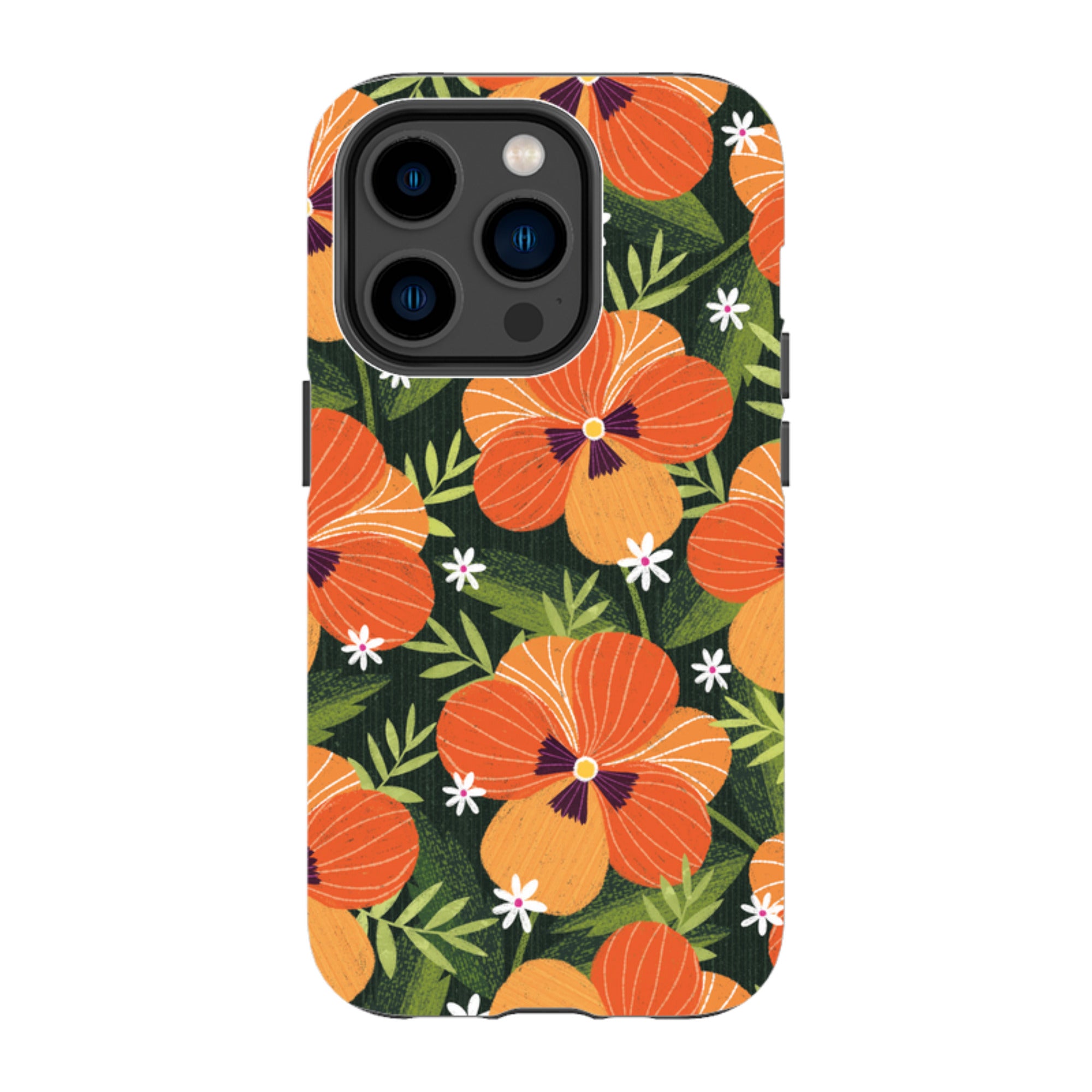 iPhone Tough Case - Pensees II By Ali Brookes