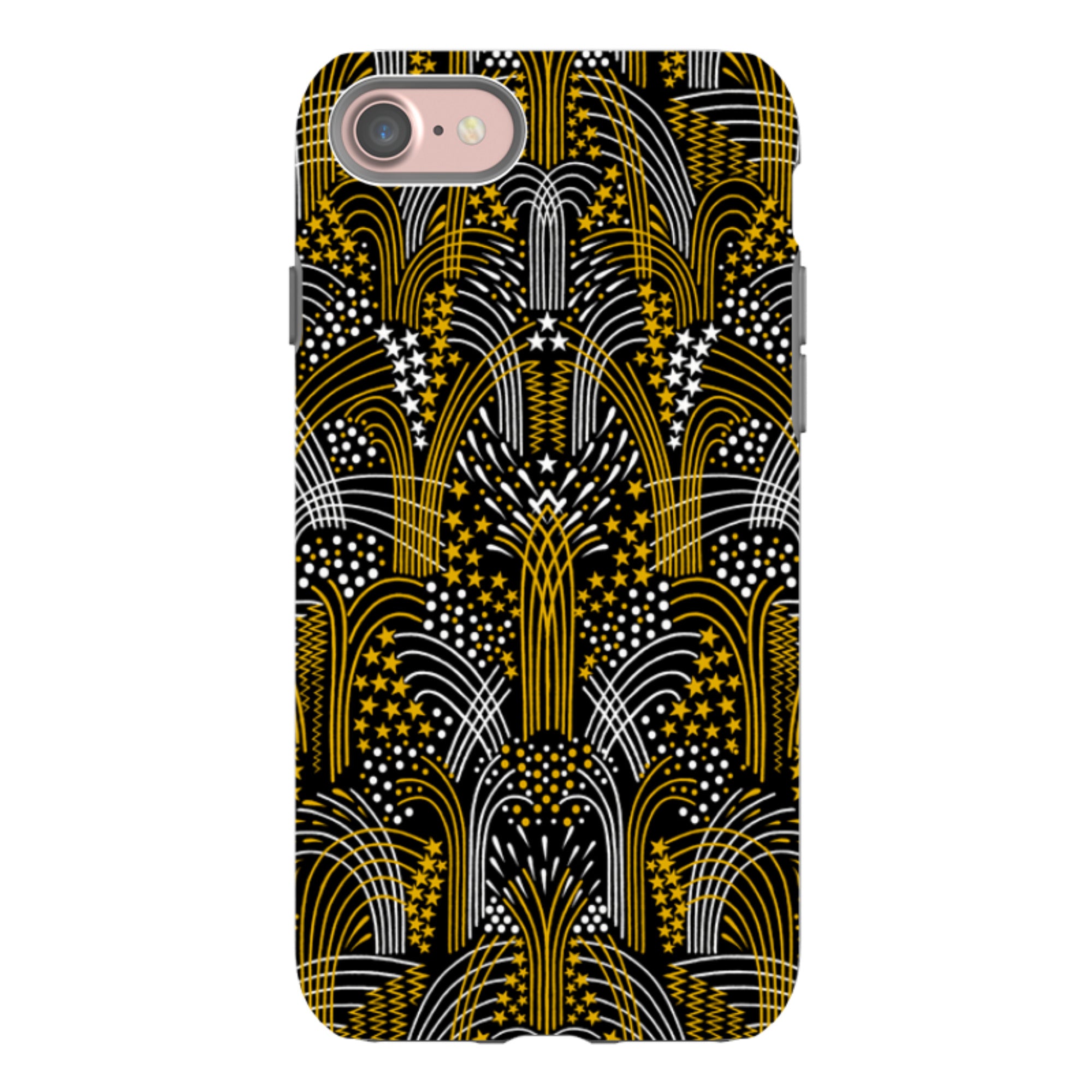 iPhone Tough Case - Fireworks By Cressida Bell