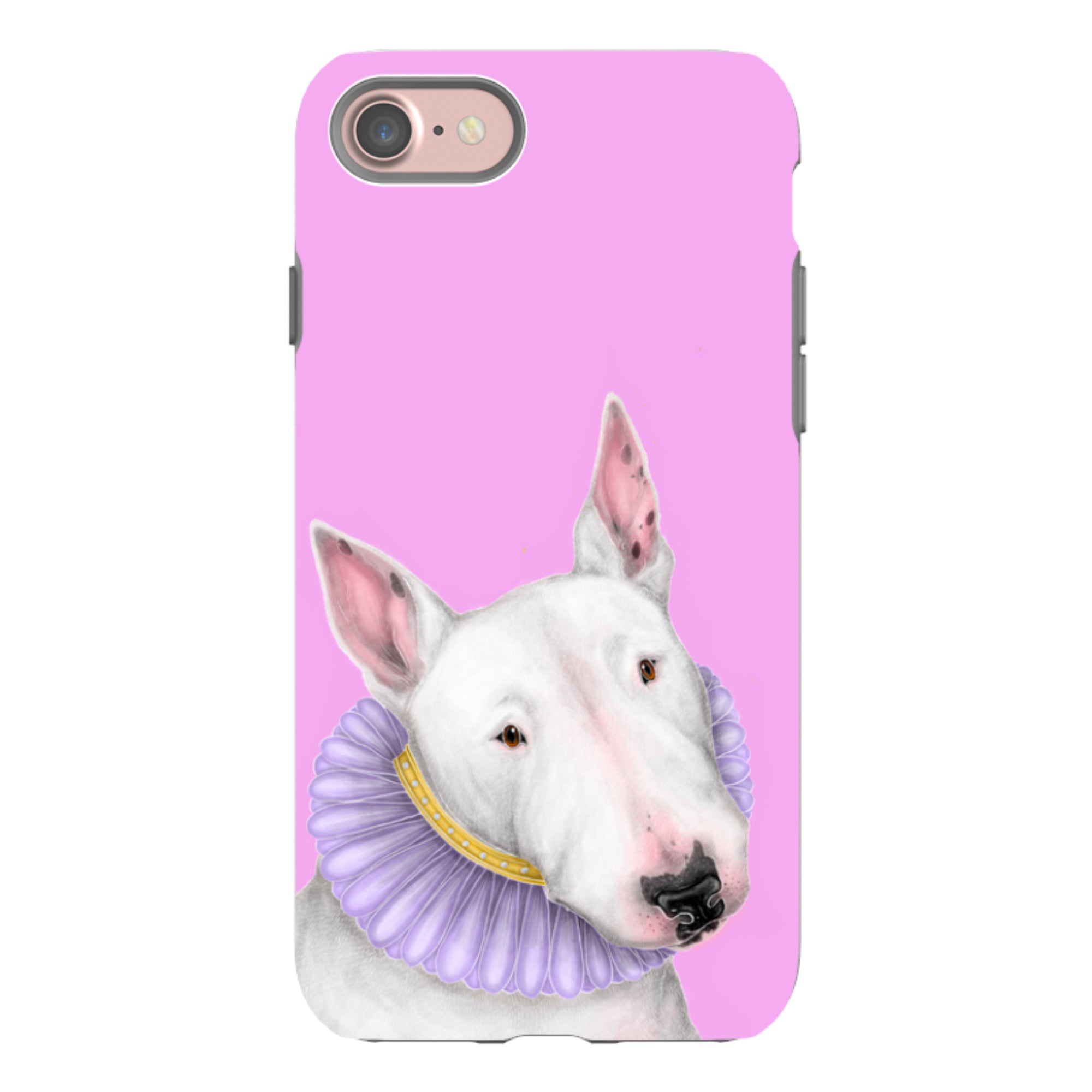 iPhone Tough Case - Bull Terrier By Catherine Rowe