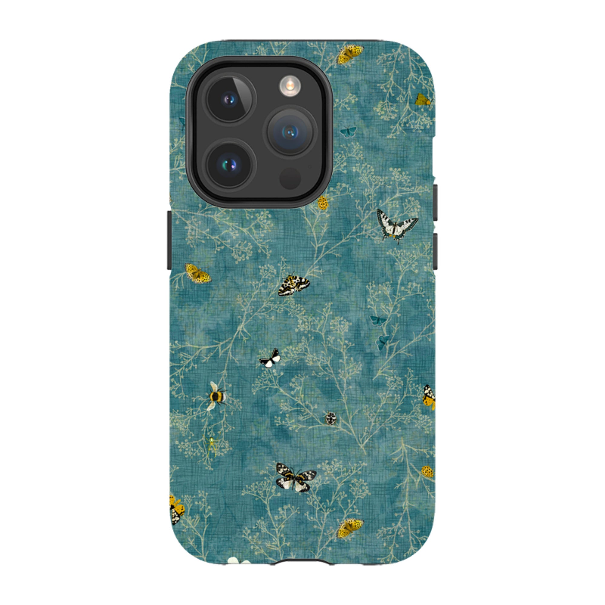 iPhone MagSafe Tough Case - Chinoiserie Garden Soft Sage By Katherine Quinn