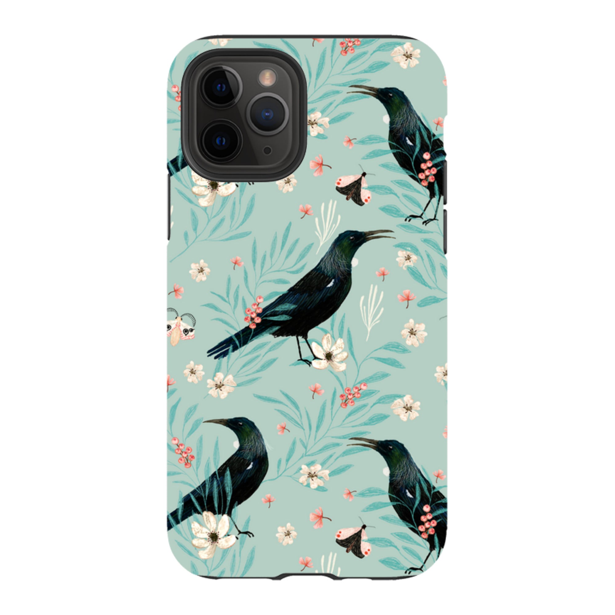 iPhone Tough Case - Tui Light Blue By Katherine Quinn