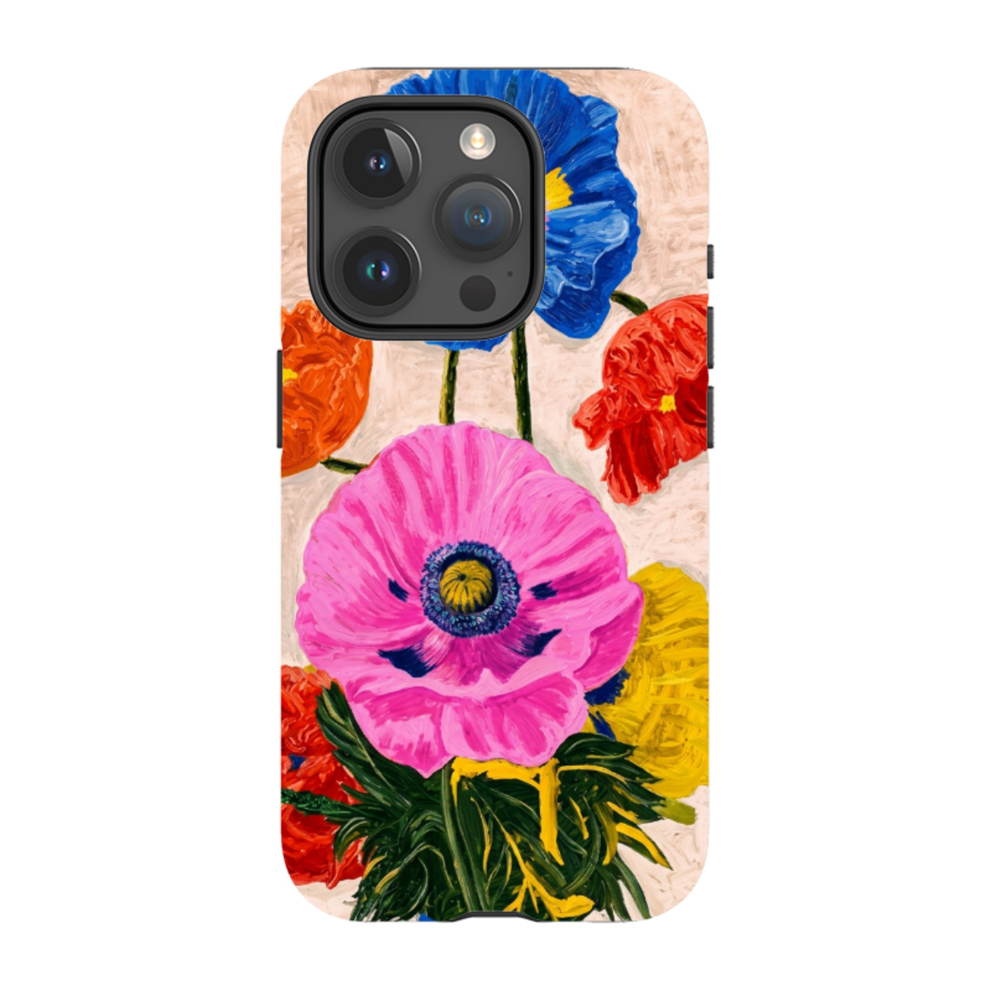 iPhone MagSafe Tough Case - Kisling Poppy Amber