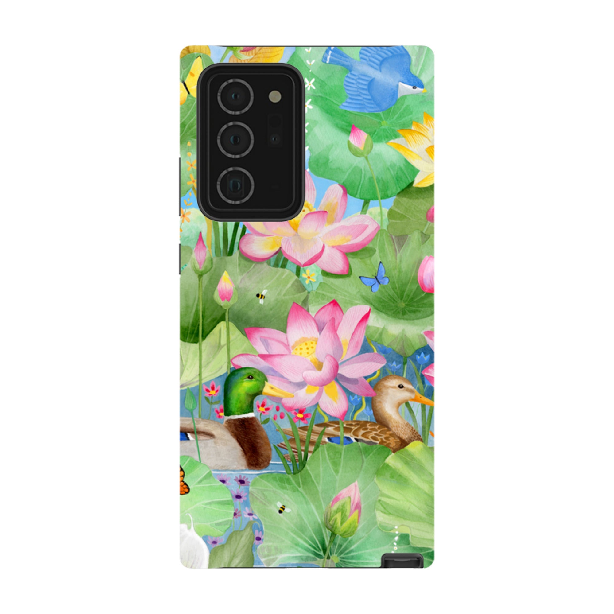 Samsung Tough Case - Waterlily Pond By Bex Parkin