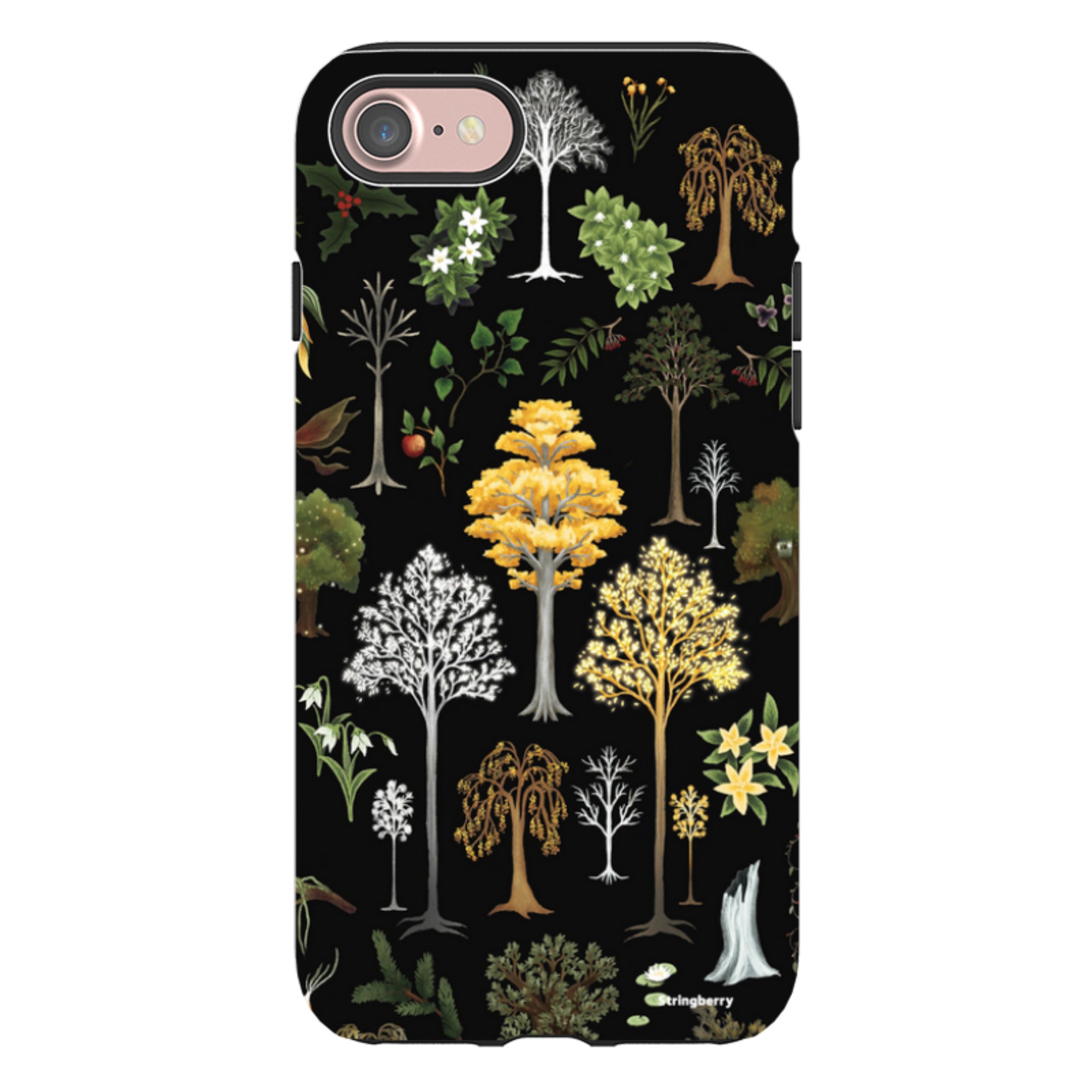 iPhone Tough Case - Fantasy Herbal  By Anna Stead
