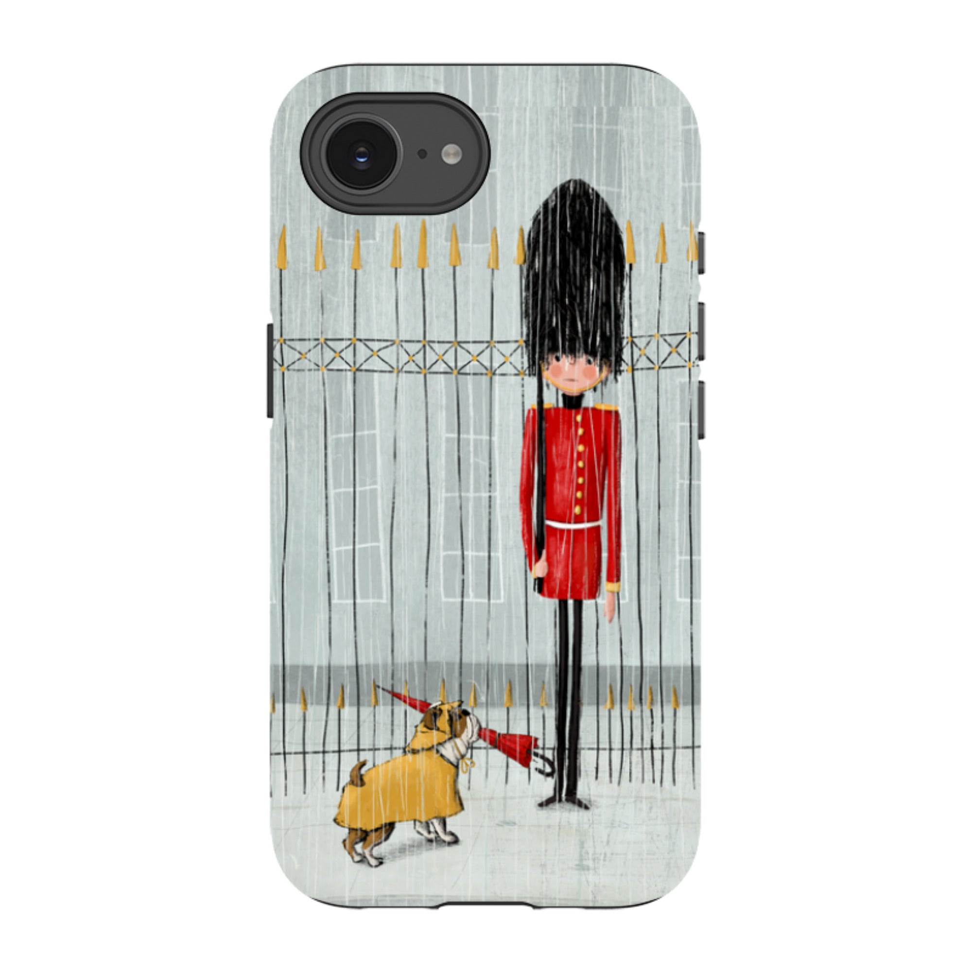 iPhone Tough Case - London In Rain By Maja Lindberg