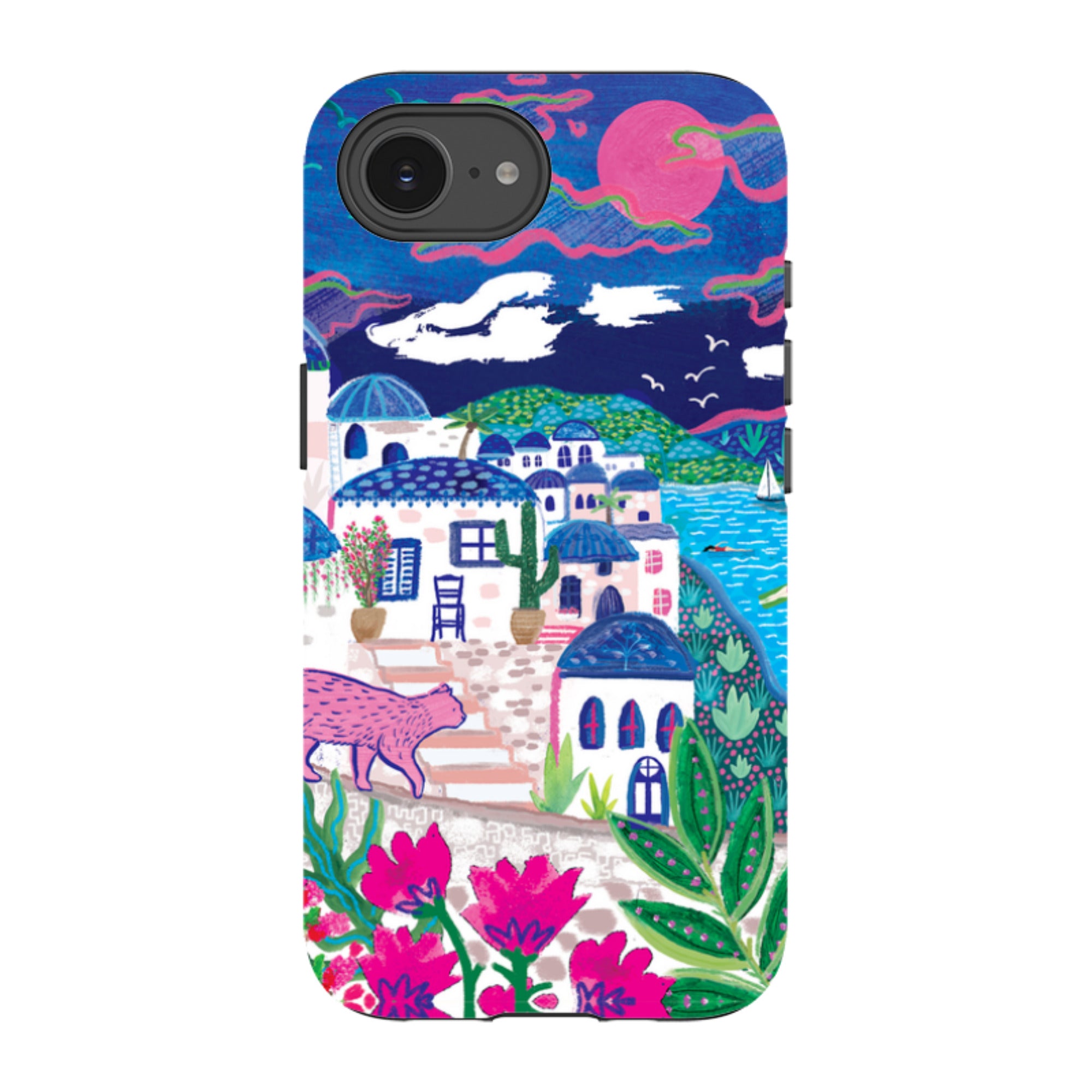 iPhone Tough Case - Sapphire Seas III By Emma Frances Grant