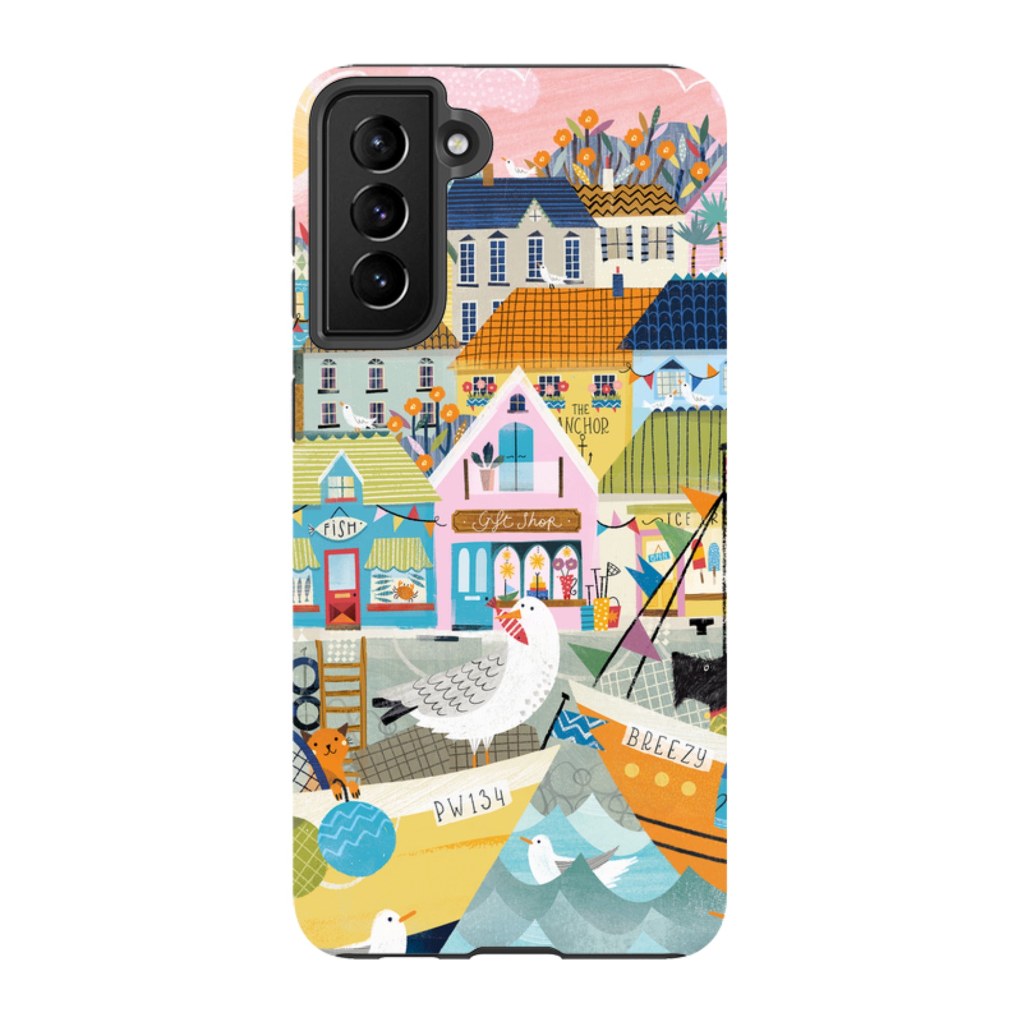Samsung Tough  Case - Harbour 1 By Ali Brookes