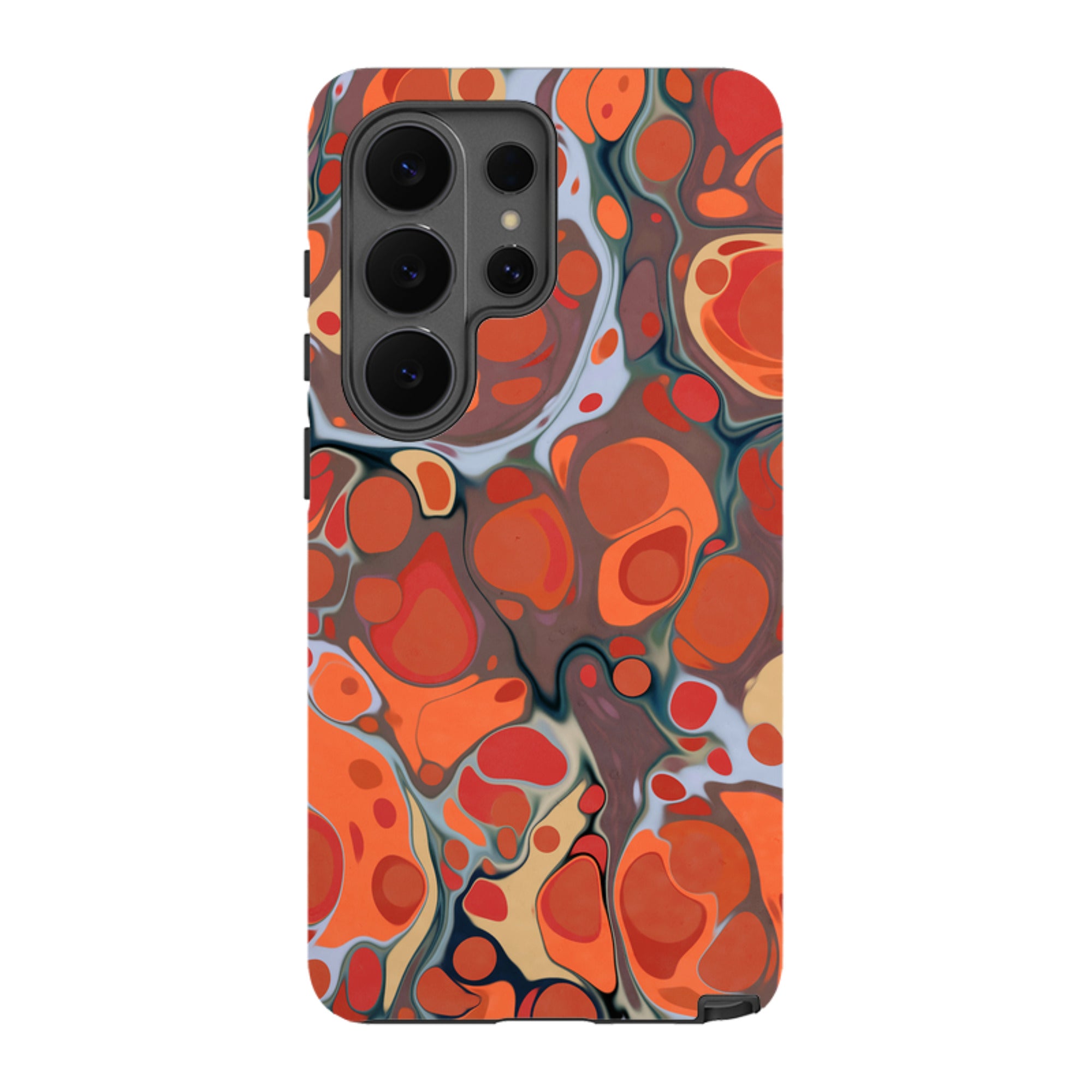 Samsung Tough Case - Flaming Volcano