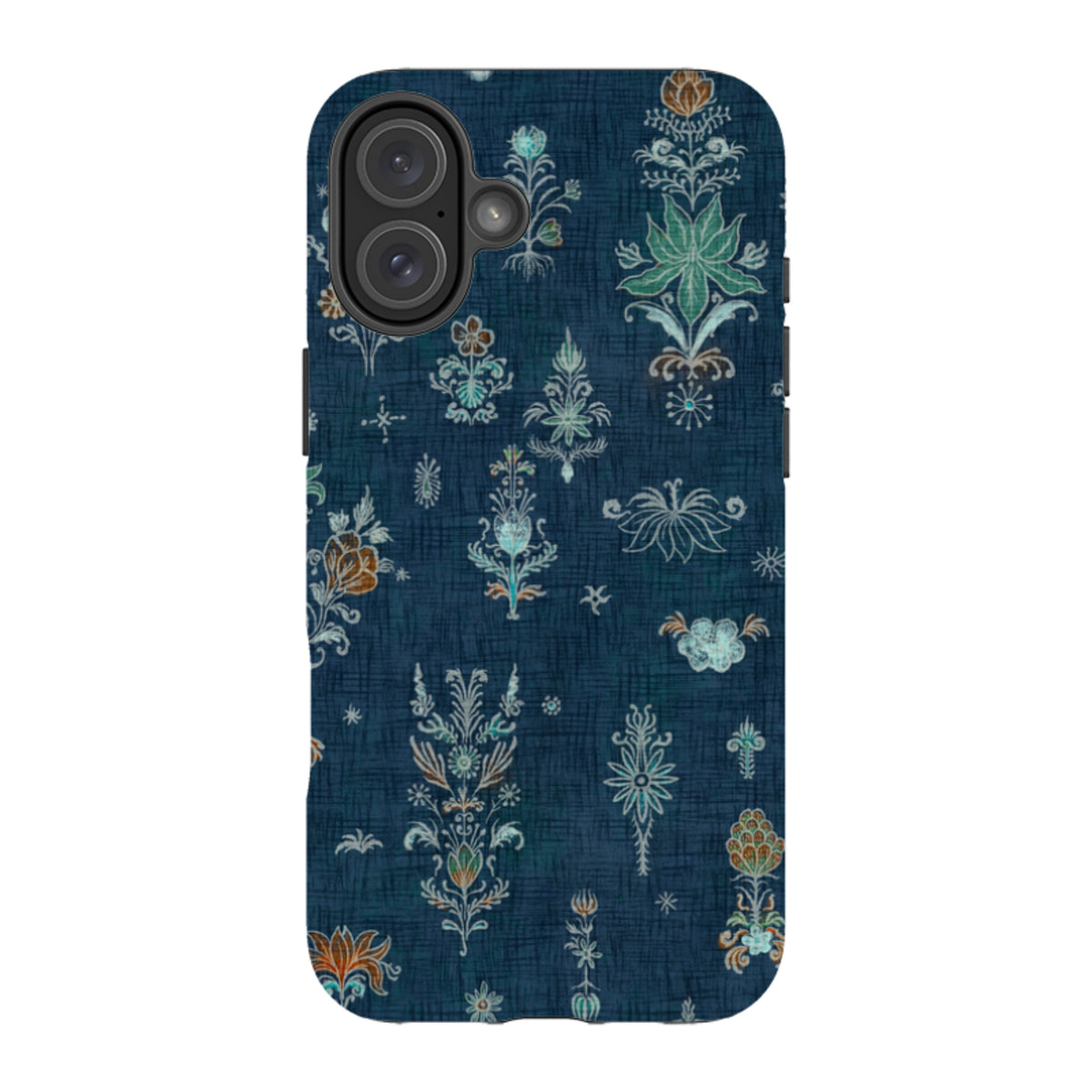iPhone Tough Case - Jewel Spirit - Navy Rust By Katherine Quinn