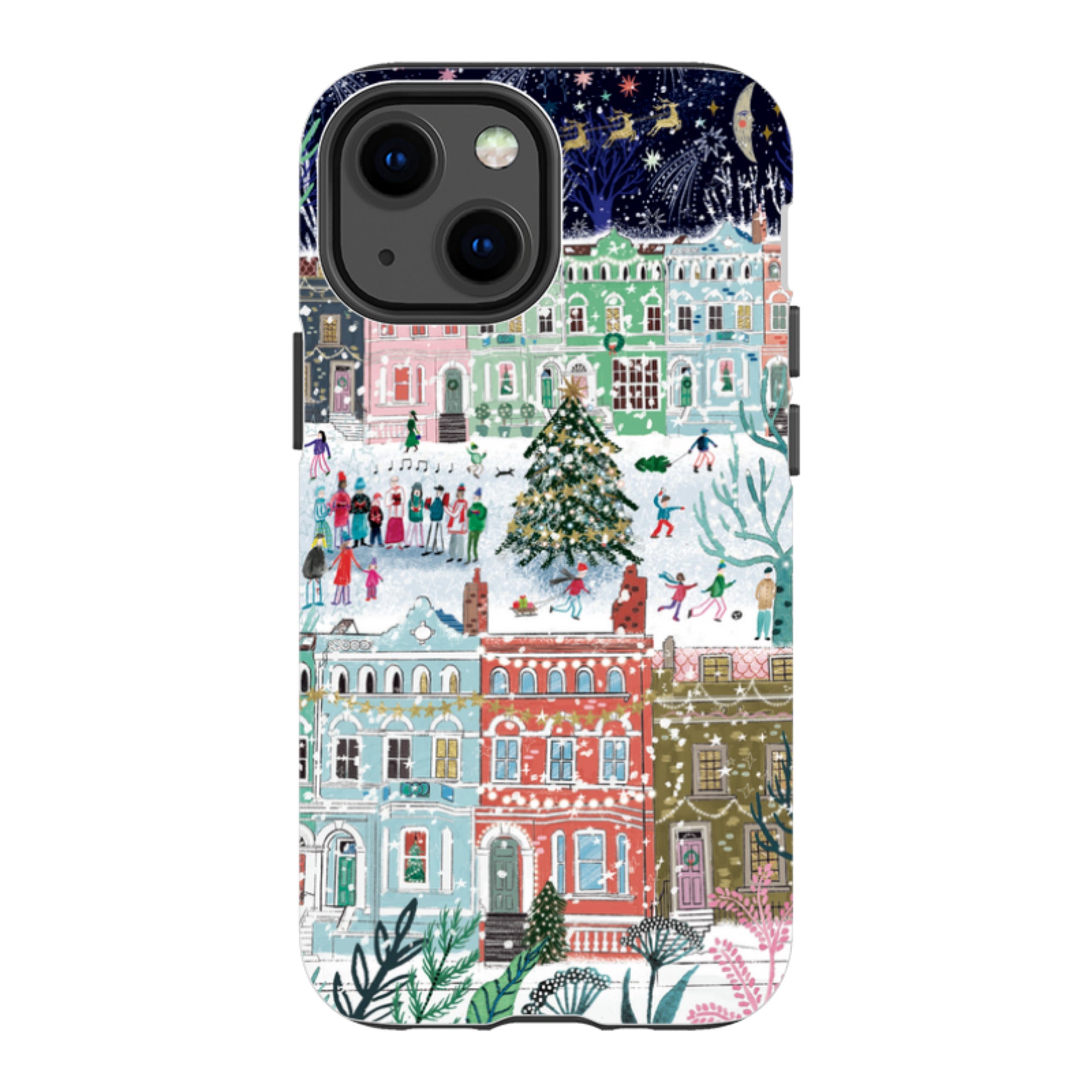 iPhone Tough Case - Winter In Notting Hill By Emma Frances Grant