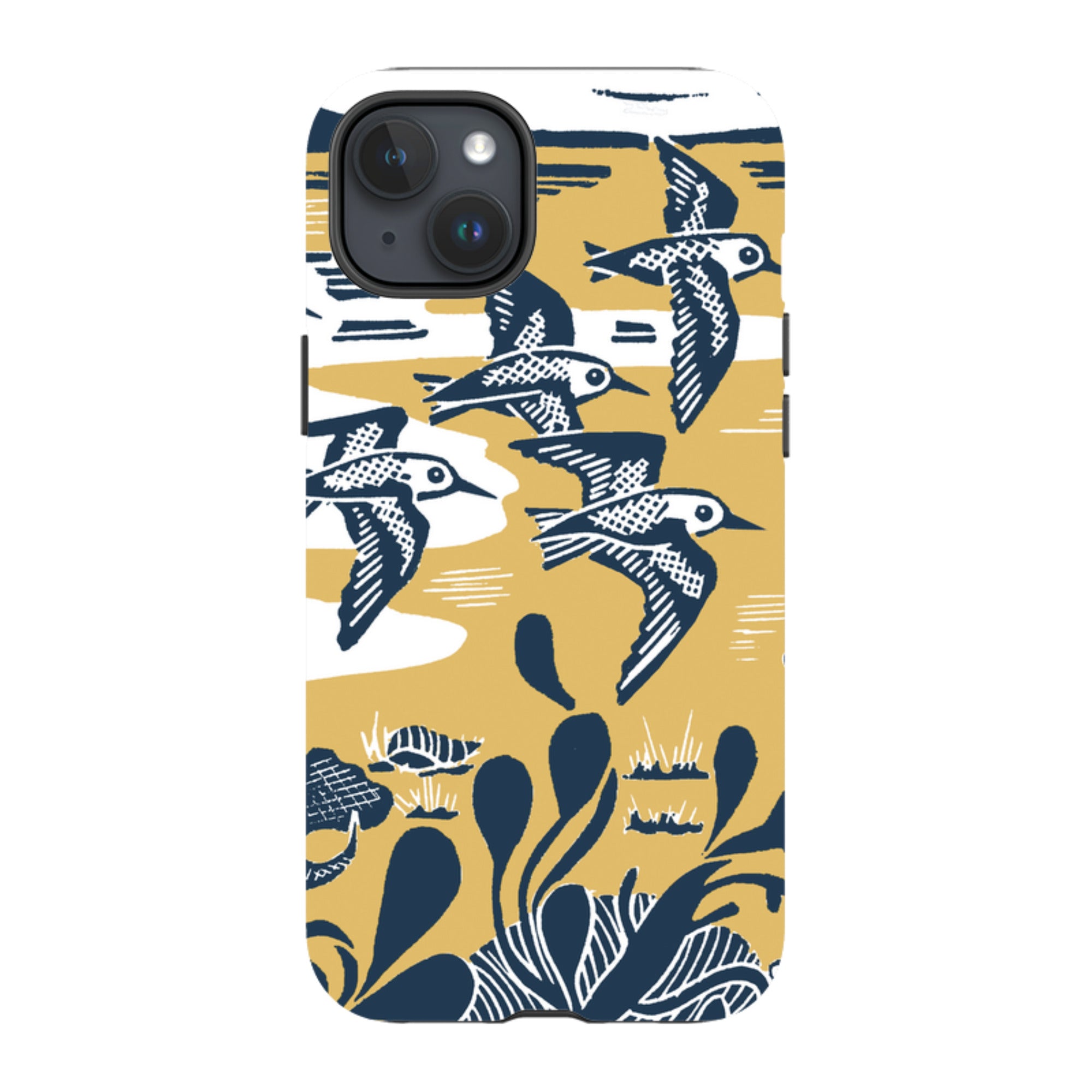 iPhone Tough Case - Sanderlings At The Shore By Kate Heiss