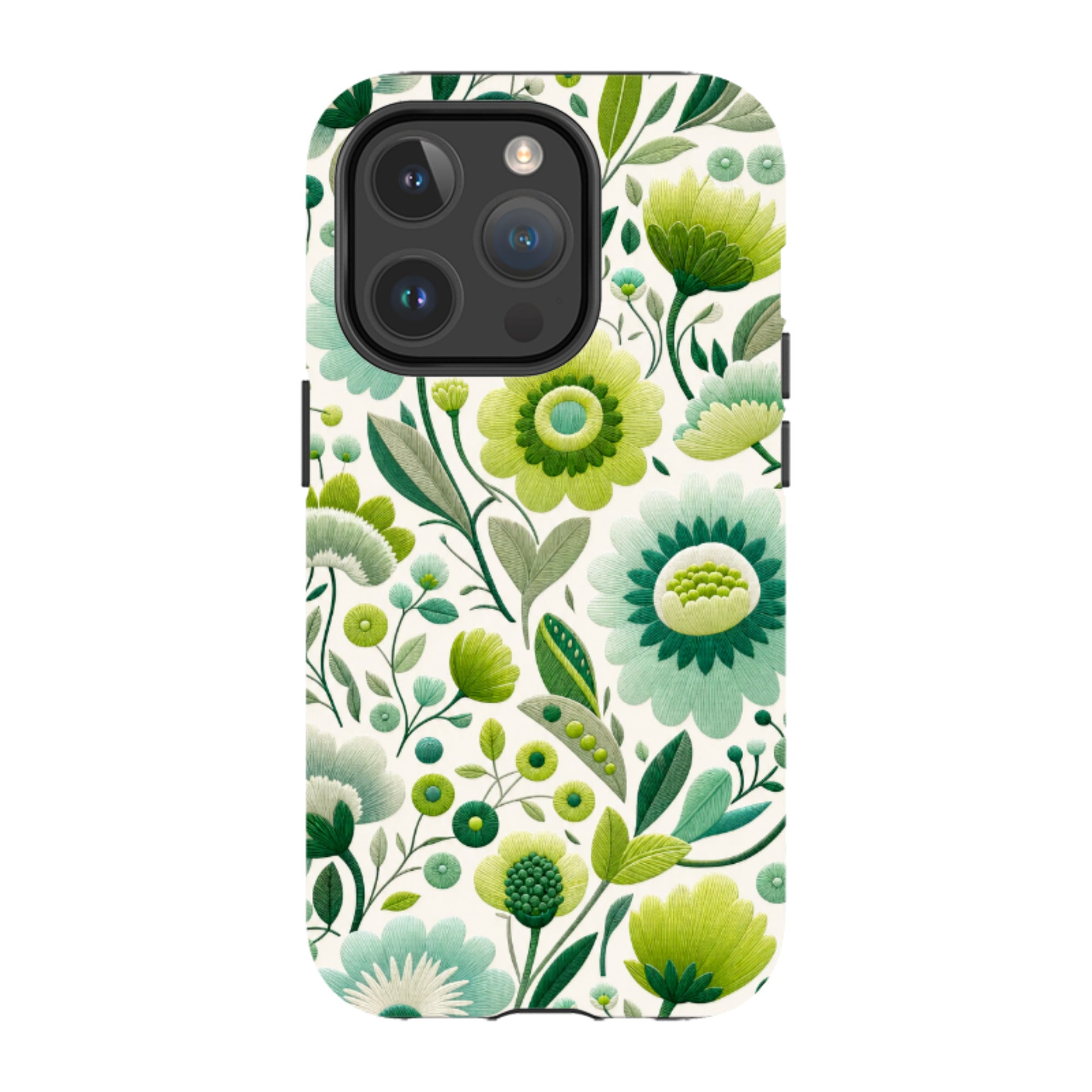 iPhone MagSafe Tough Case - Folk Art Floral