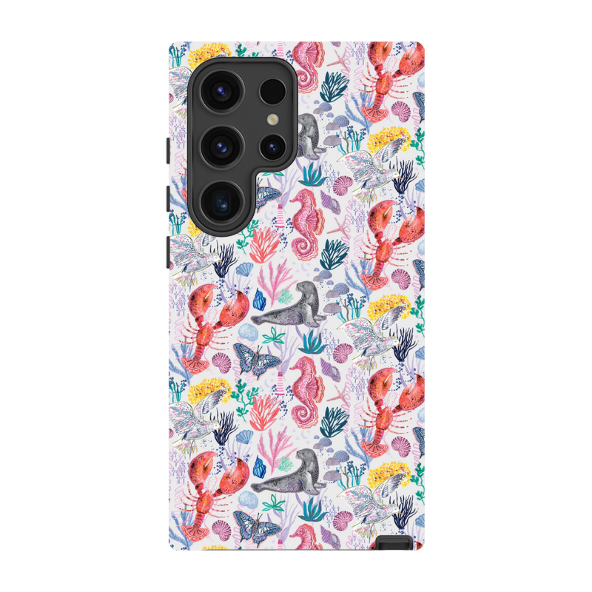 Samsung Tough  Case - Coastline Pattern D By Emma Frances Grant