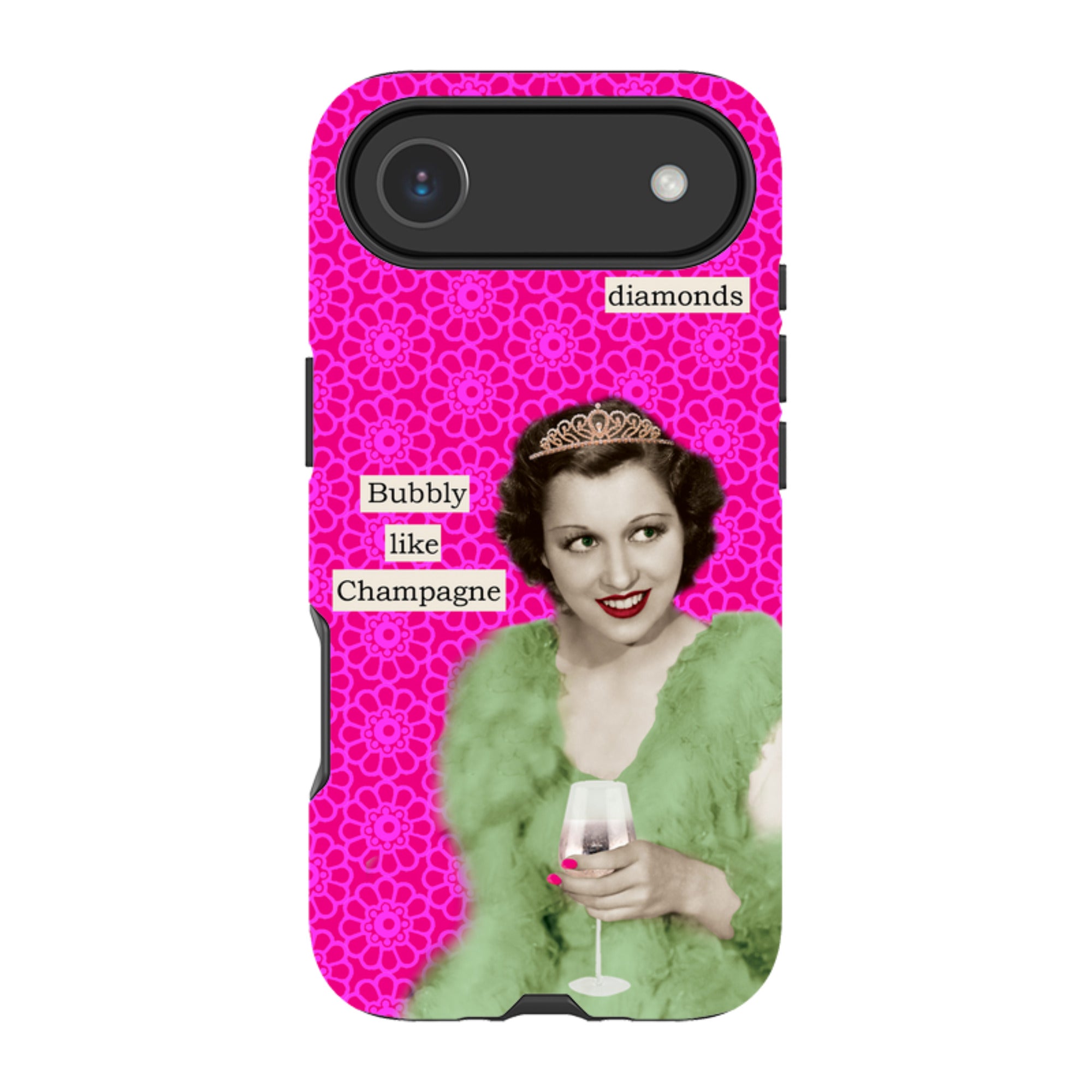 iPhone Tough Case - Bright Like Diamonds By Clare Jordan