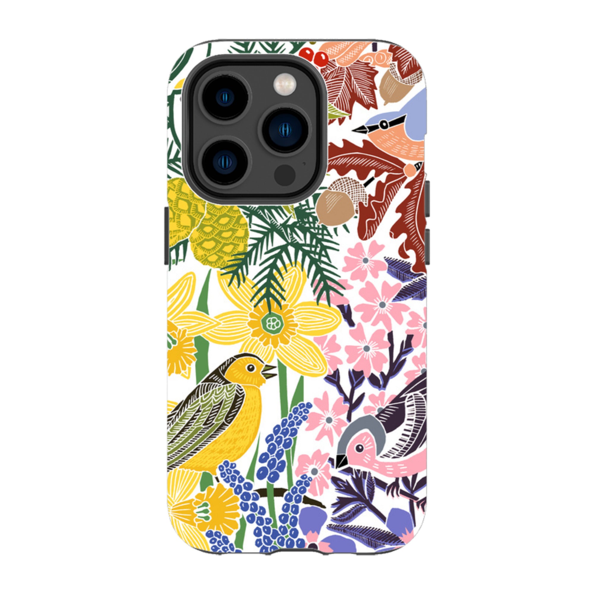 iPhone Tough Case - Embrace The Seasons By kate Heiss