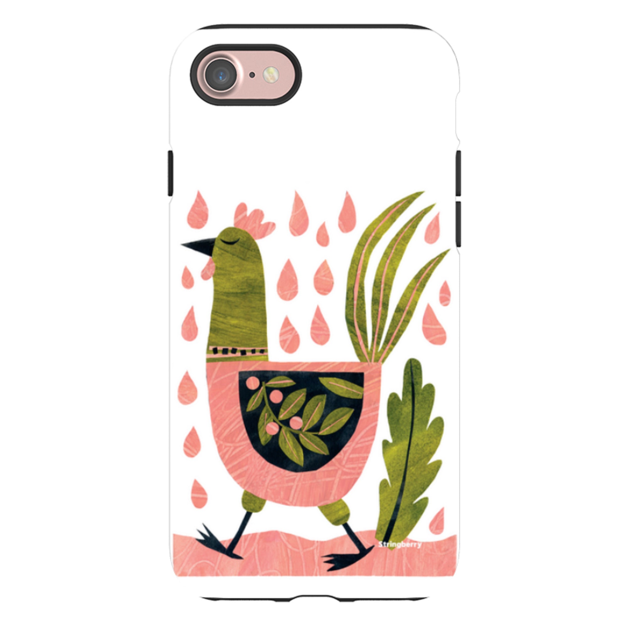 iPhone Tough Case - Folk Chick By Tracey English