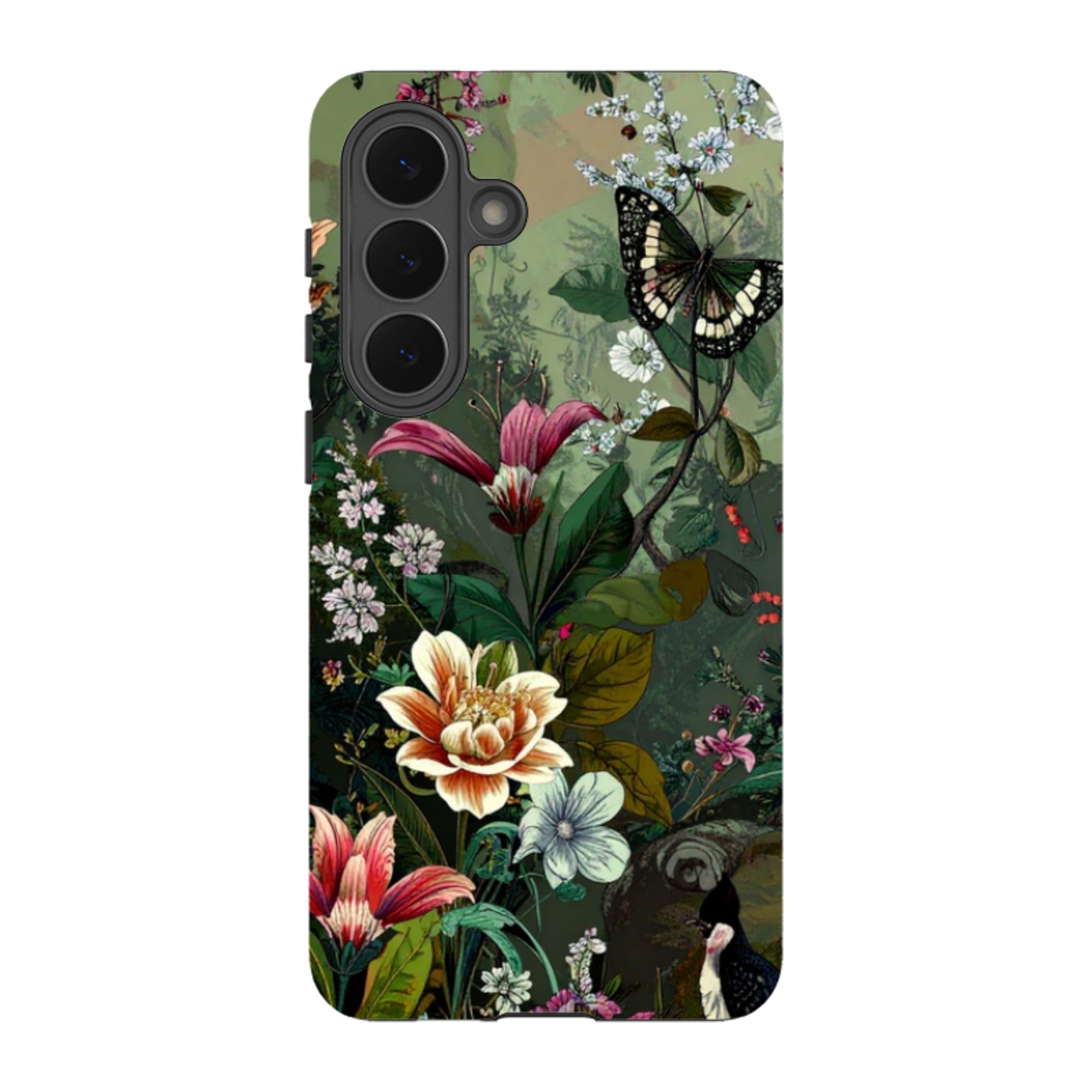Samsung Tough Case - Green Vyne Butterfly