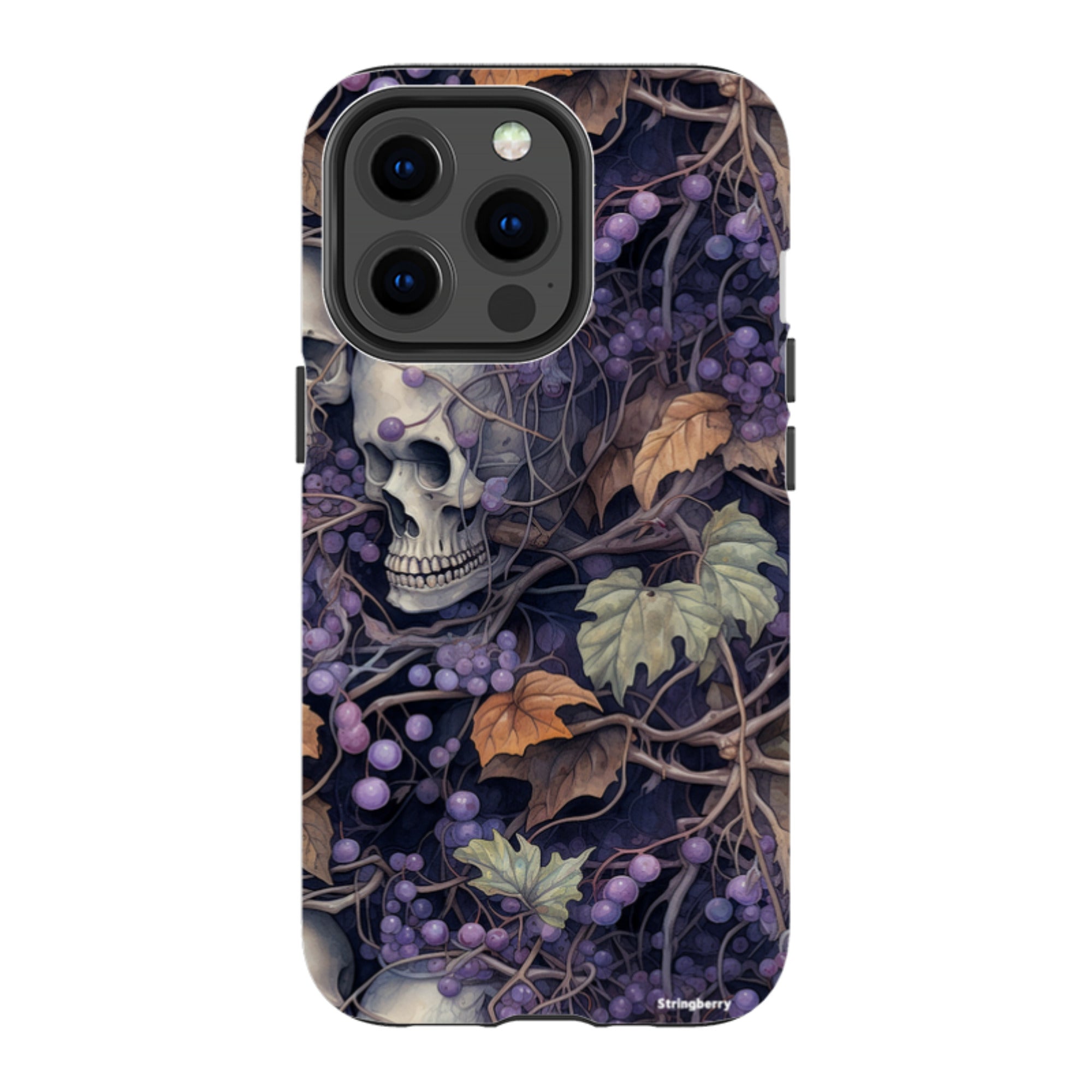 iPhone MagSafe Tough Case - Grape Skull