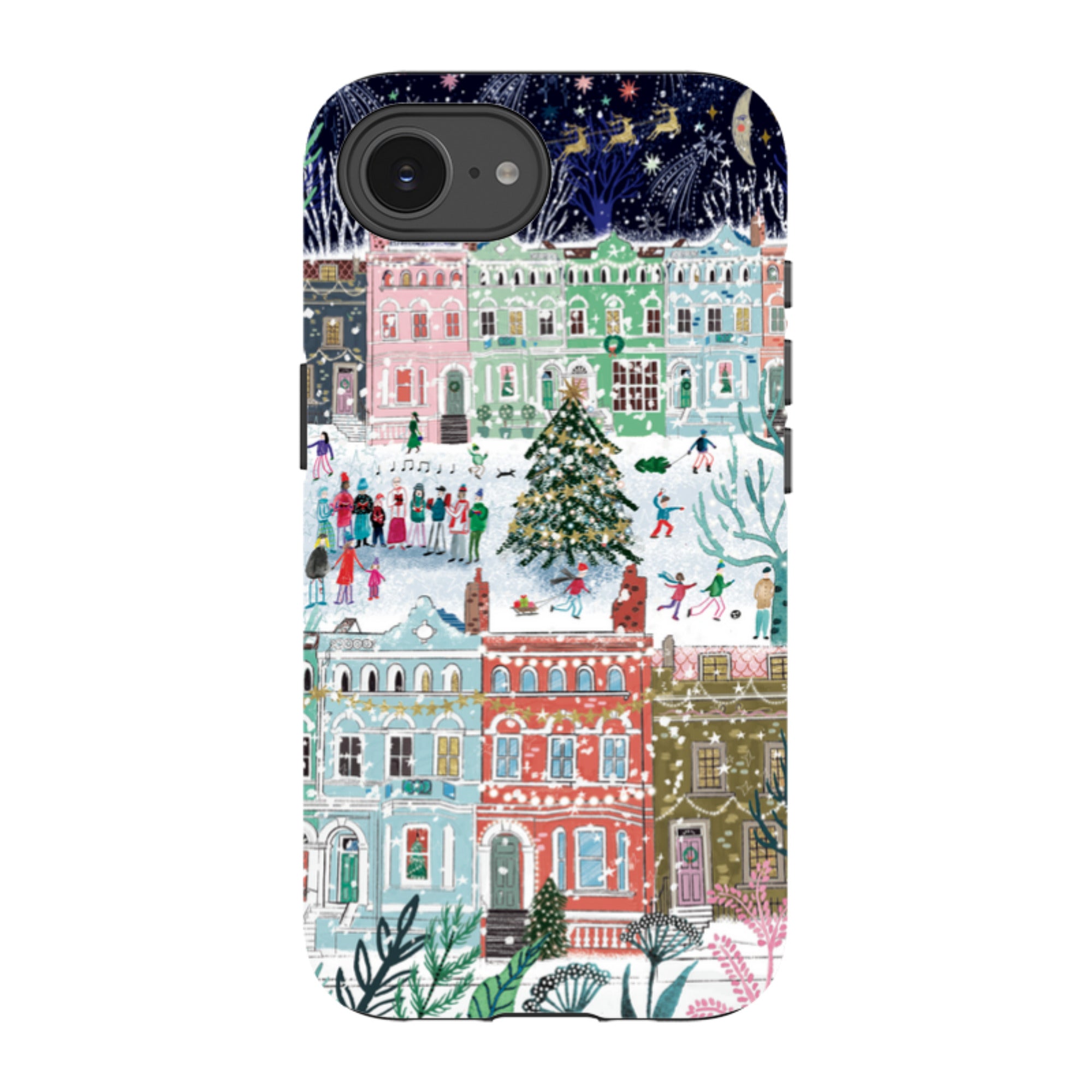 iPhone Tough Case - Winter In Notting Hill By Emma Frances Grant