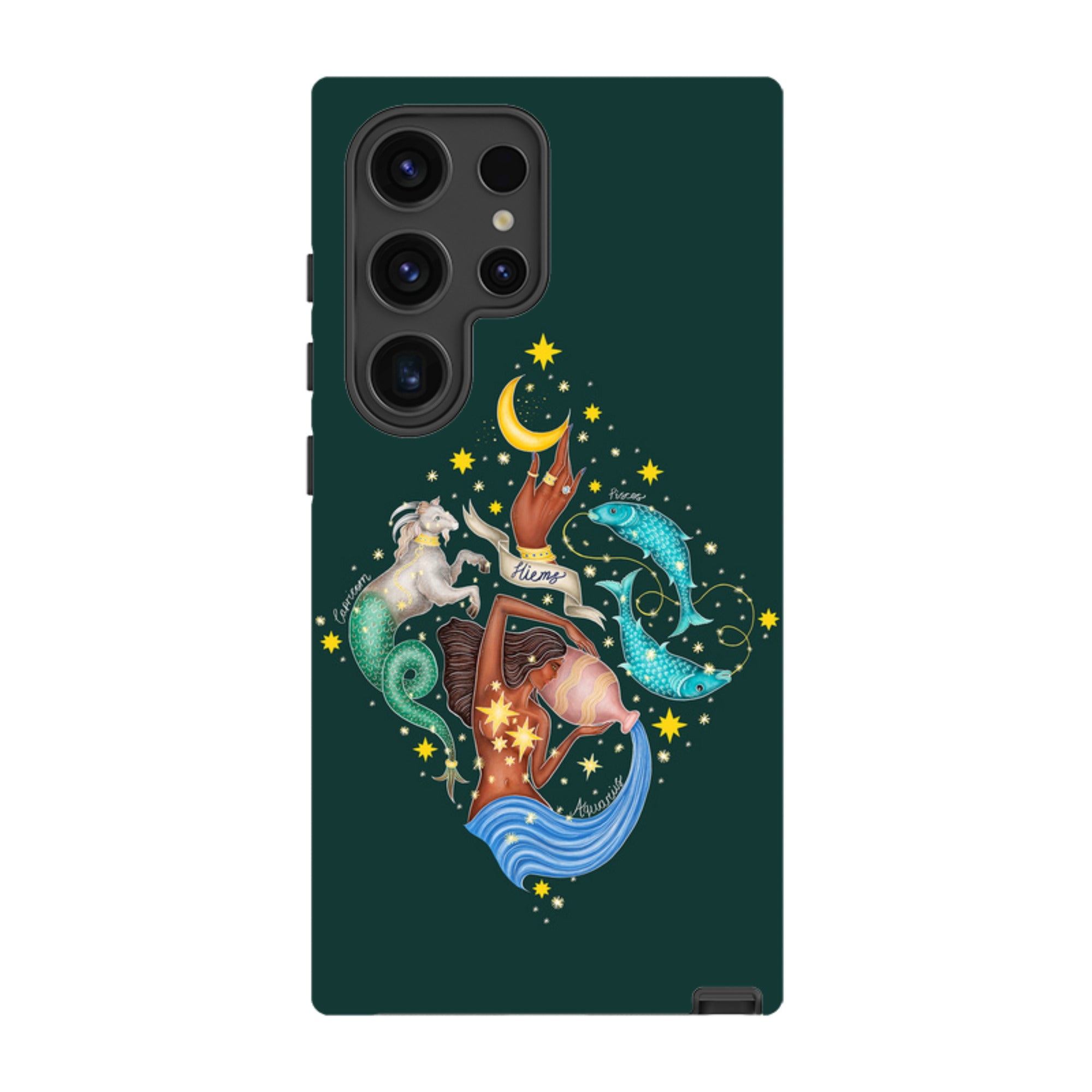 Samsung Tough Case - Winter Zodiac By Catherine Rowe