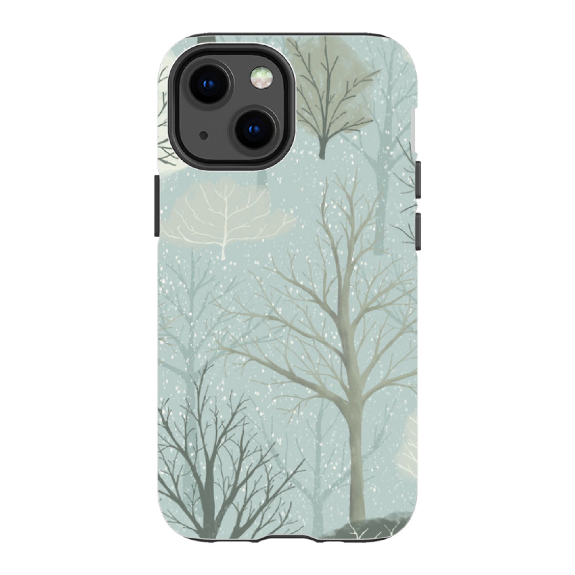 iPhone Tough Case - Winter Trees By Maja Lindberg